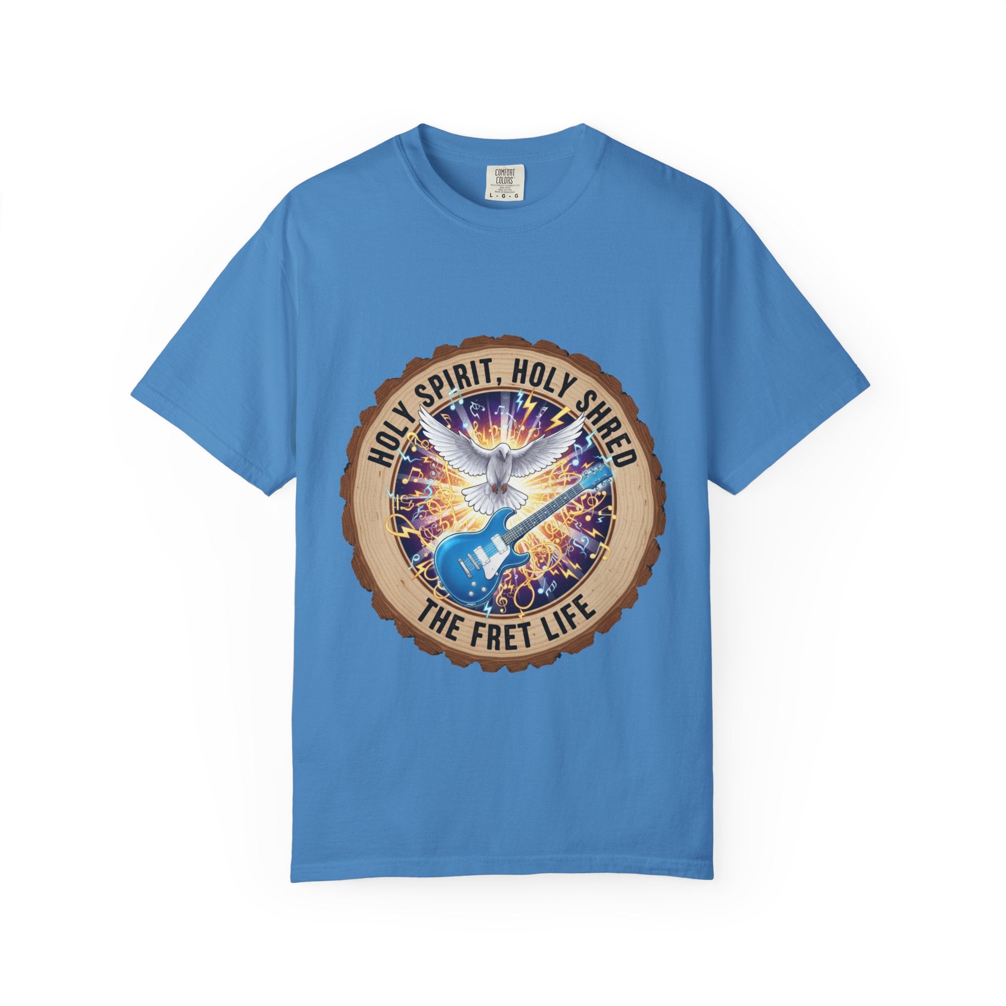 Holy Spirit Holy Shred T-Shirt | Christian Guitar Worship Tee