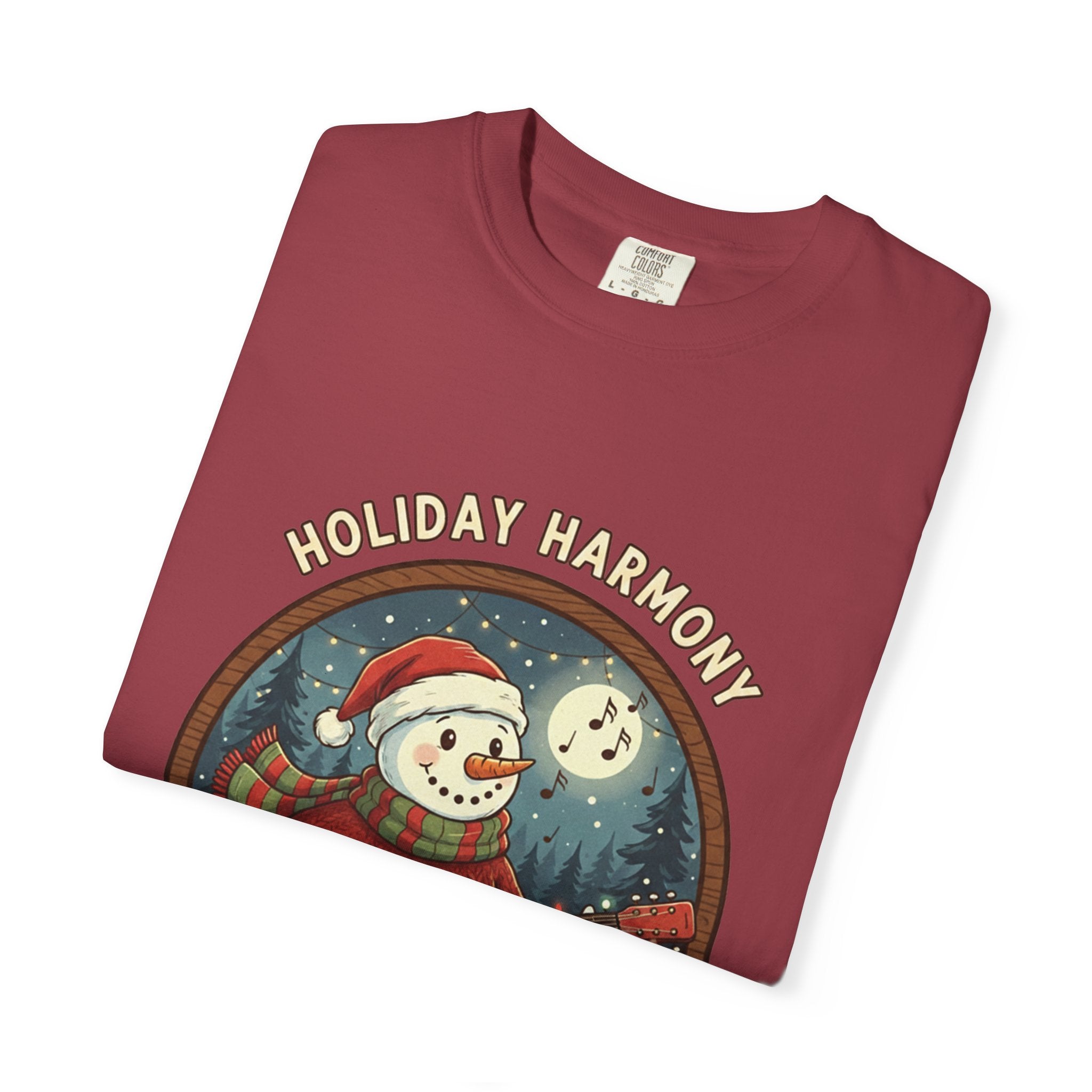 Holiday Harmony: Snowman's Festive Fret Life Tee