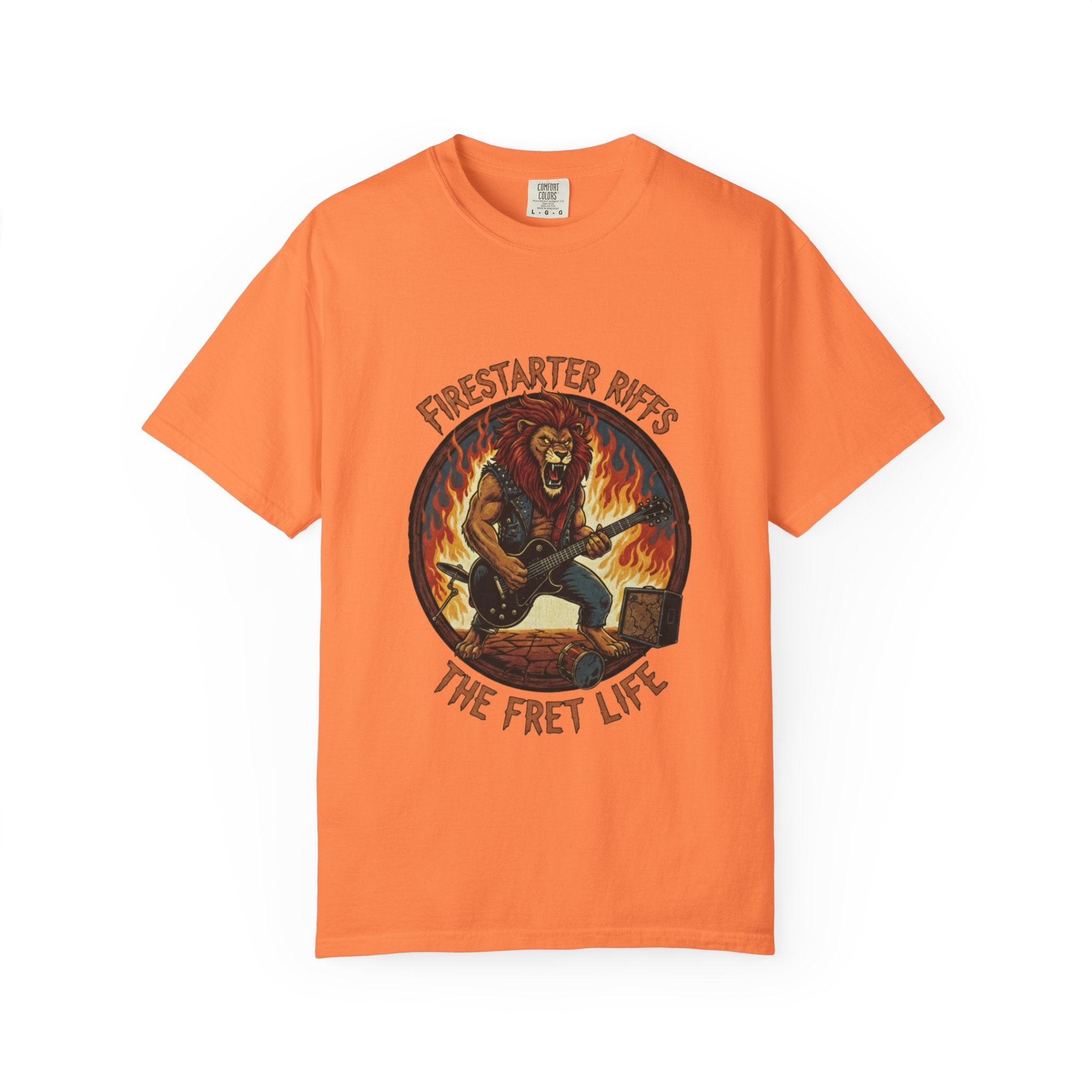Firestarter Riffs: The Lion Rocker T-Shirt