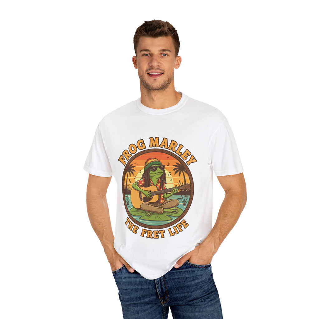 Frog Marley: Reggae Ribbit Rhythms Fret Life Tee