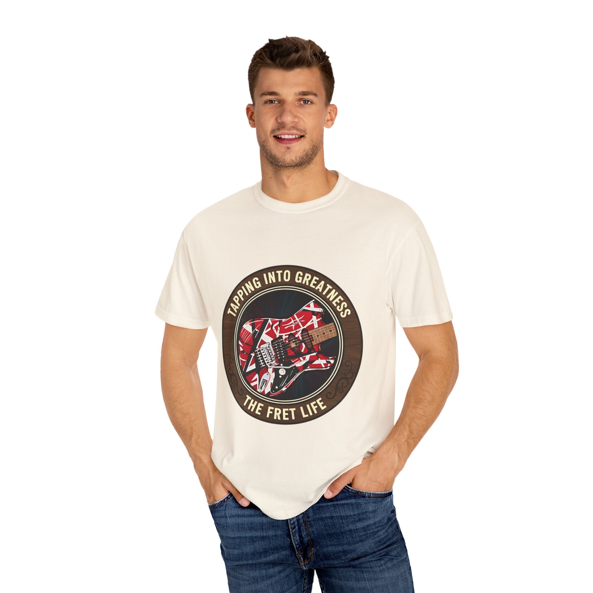 Franken-strat T-Shirt | EVH Legend Guitar Fan Tee