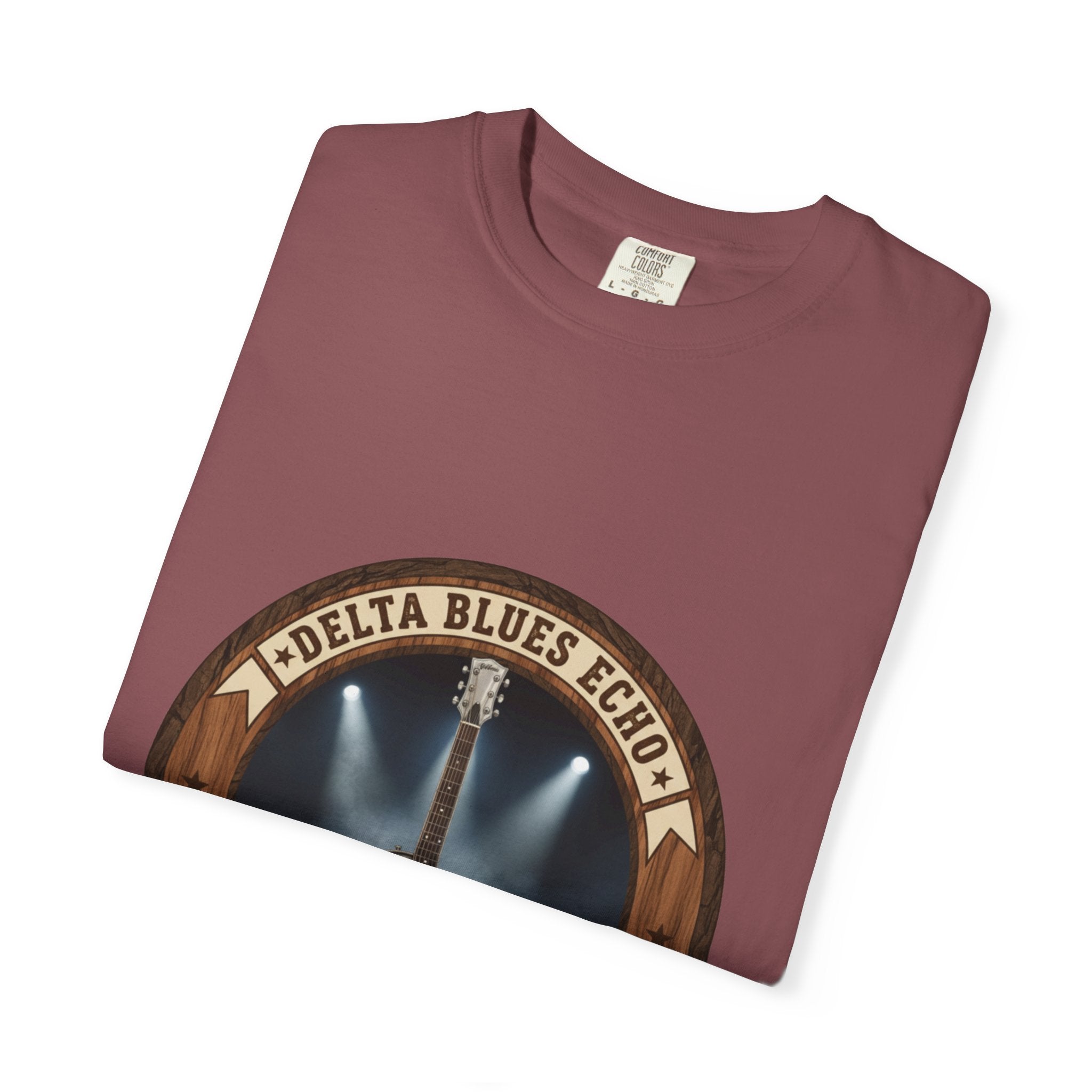 Delta Blues Echo Tee | Resonator Guitar Slide Player Shirt