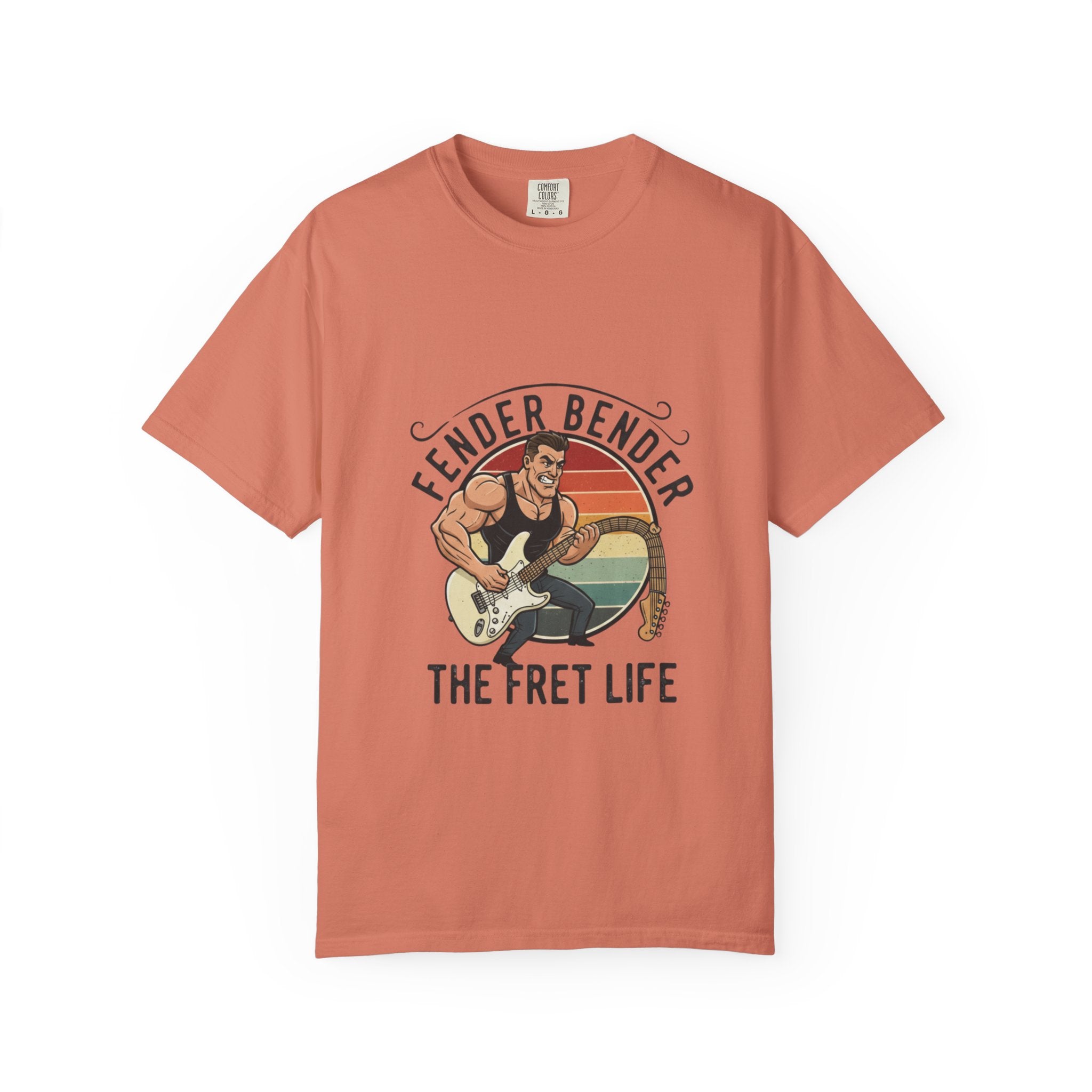 Fender Bender: The Fret Life T-Shirt (Vintage Rocker Edition)