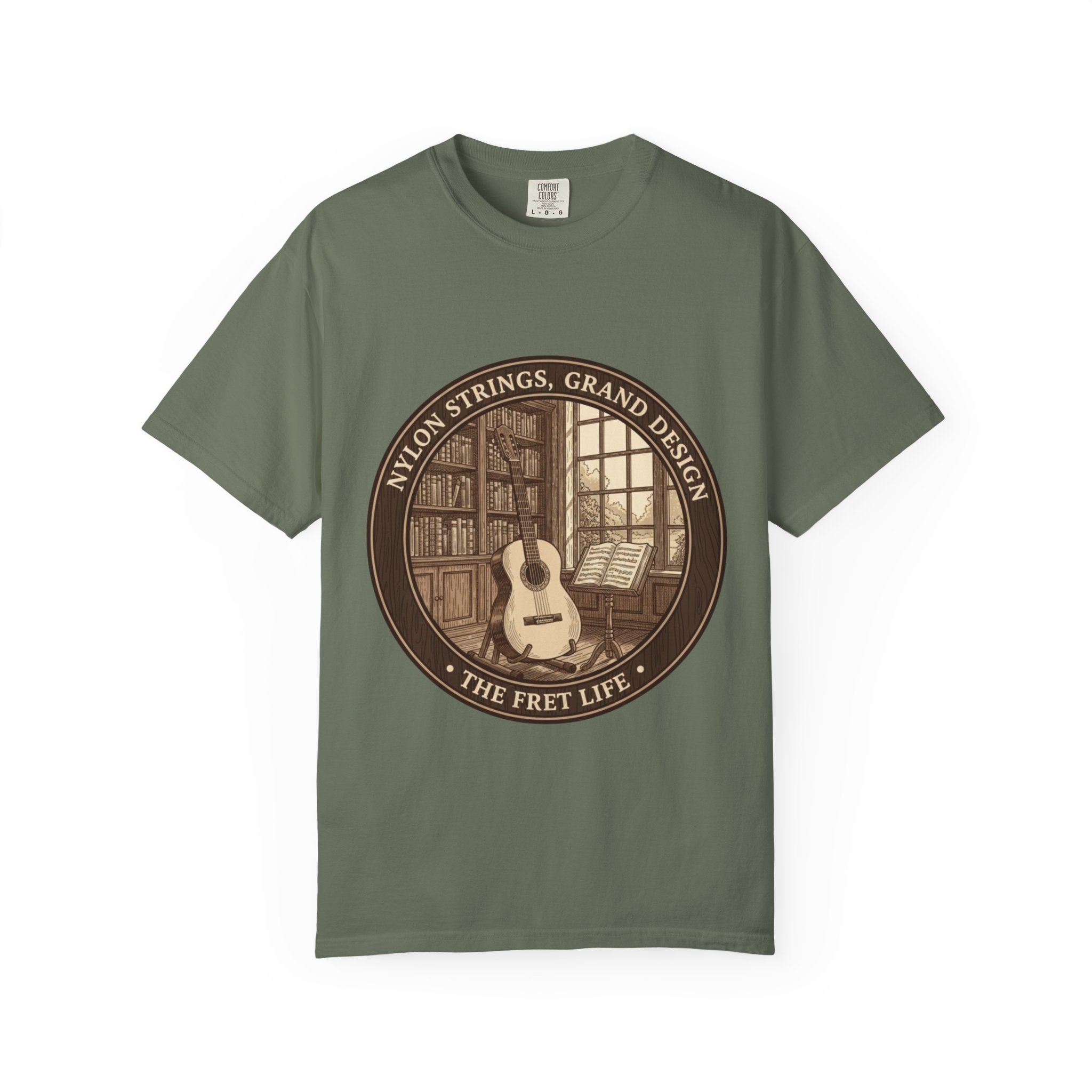 Nylon Strings, Grand Design: The Classical Guitar Tee