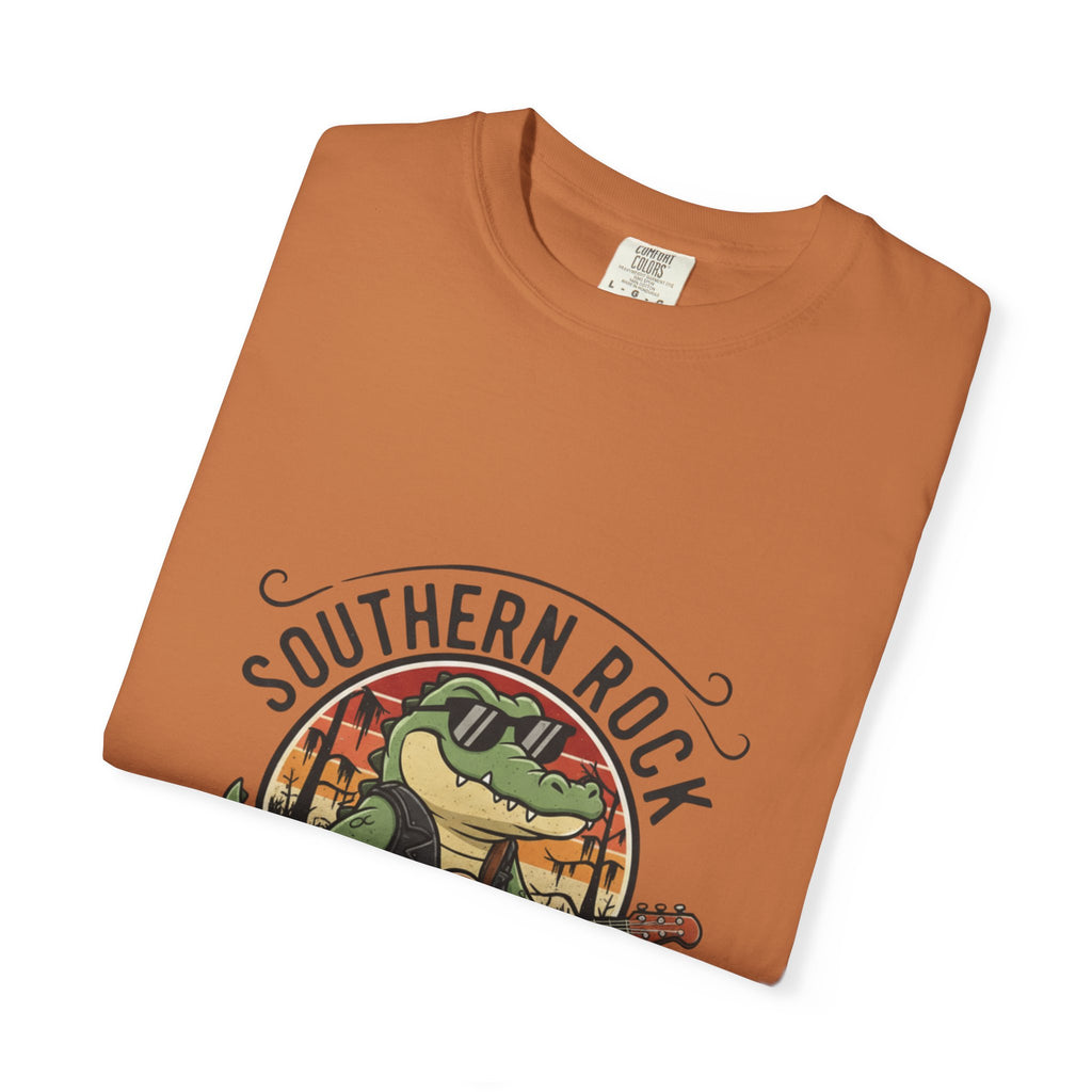 Southern Rock Gator: The Fret Life Swamp Jam Tee