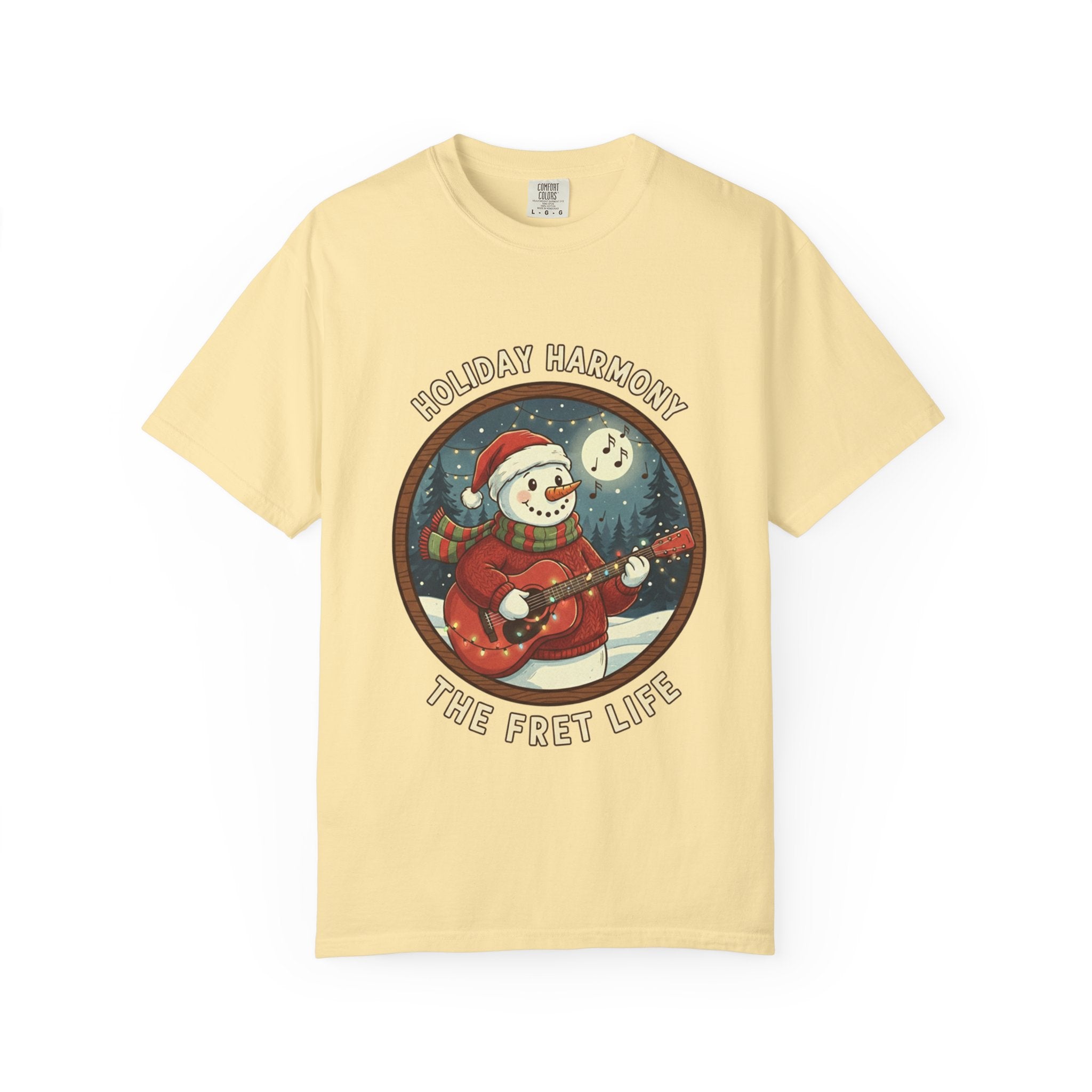 Holiday Harmony: Snowman's Festive Fret Life Tee