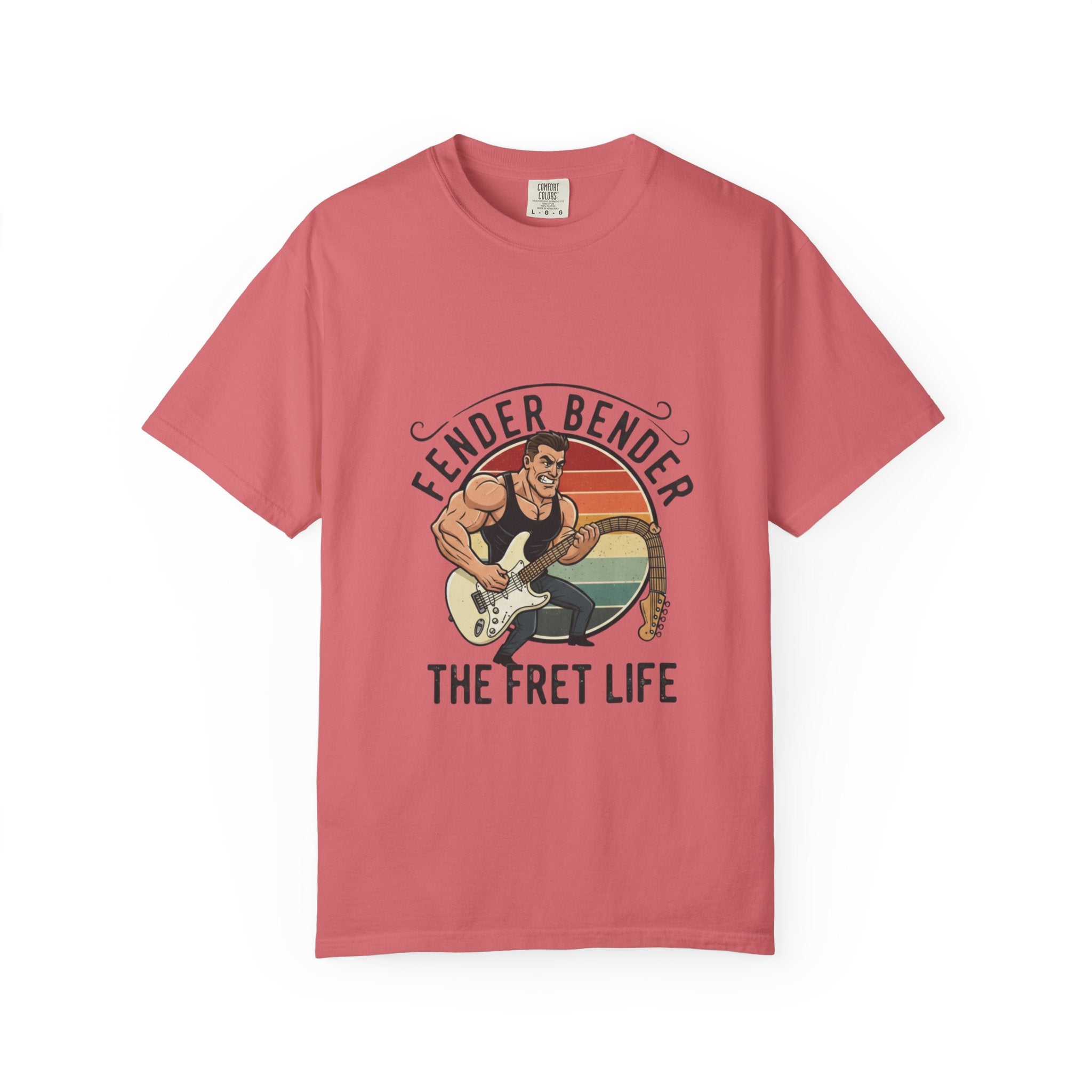 Fender Bender: The Fret Life T-Shirt (Vintage Rocker Edition)