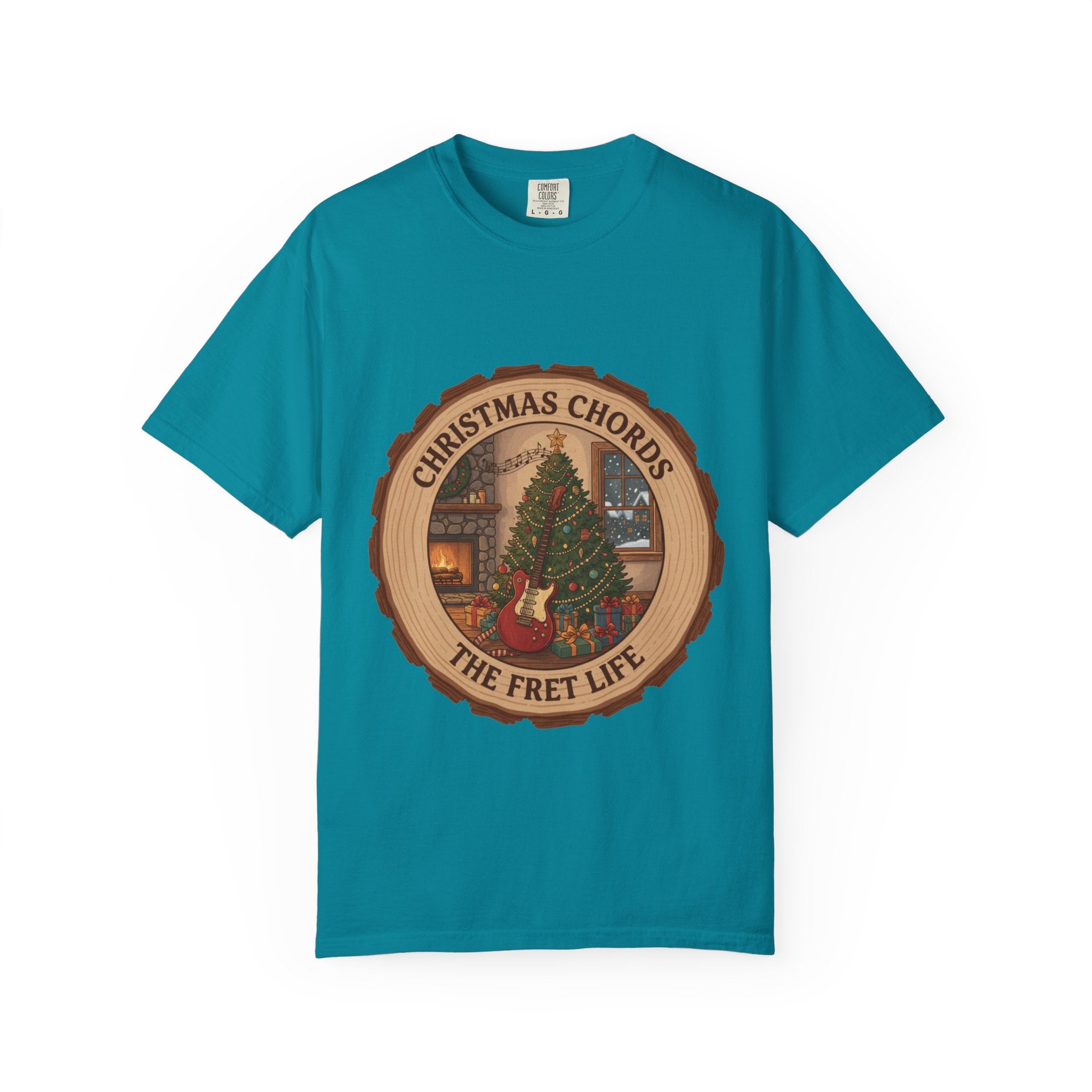 Christmas Chords T-Shirt | Holiday Music Guitar Tee