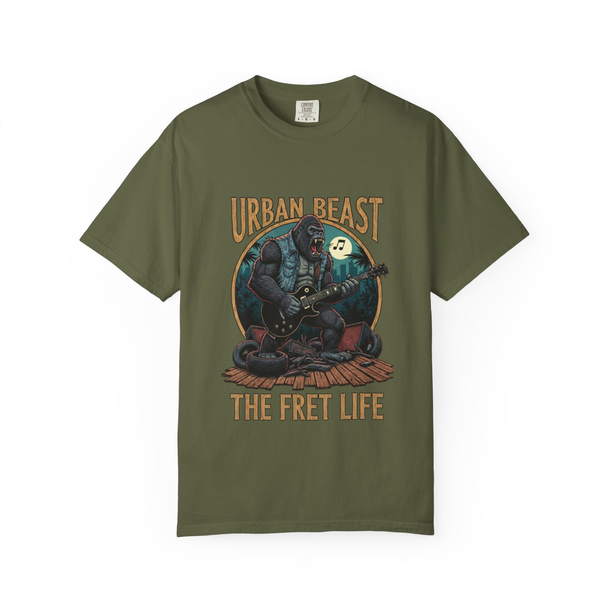 Urban Beast: The Fret Life Concrete Jungle Tee
