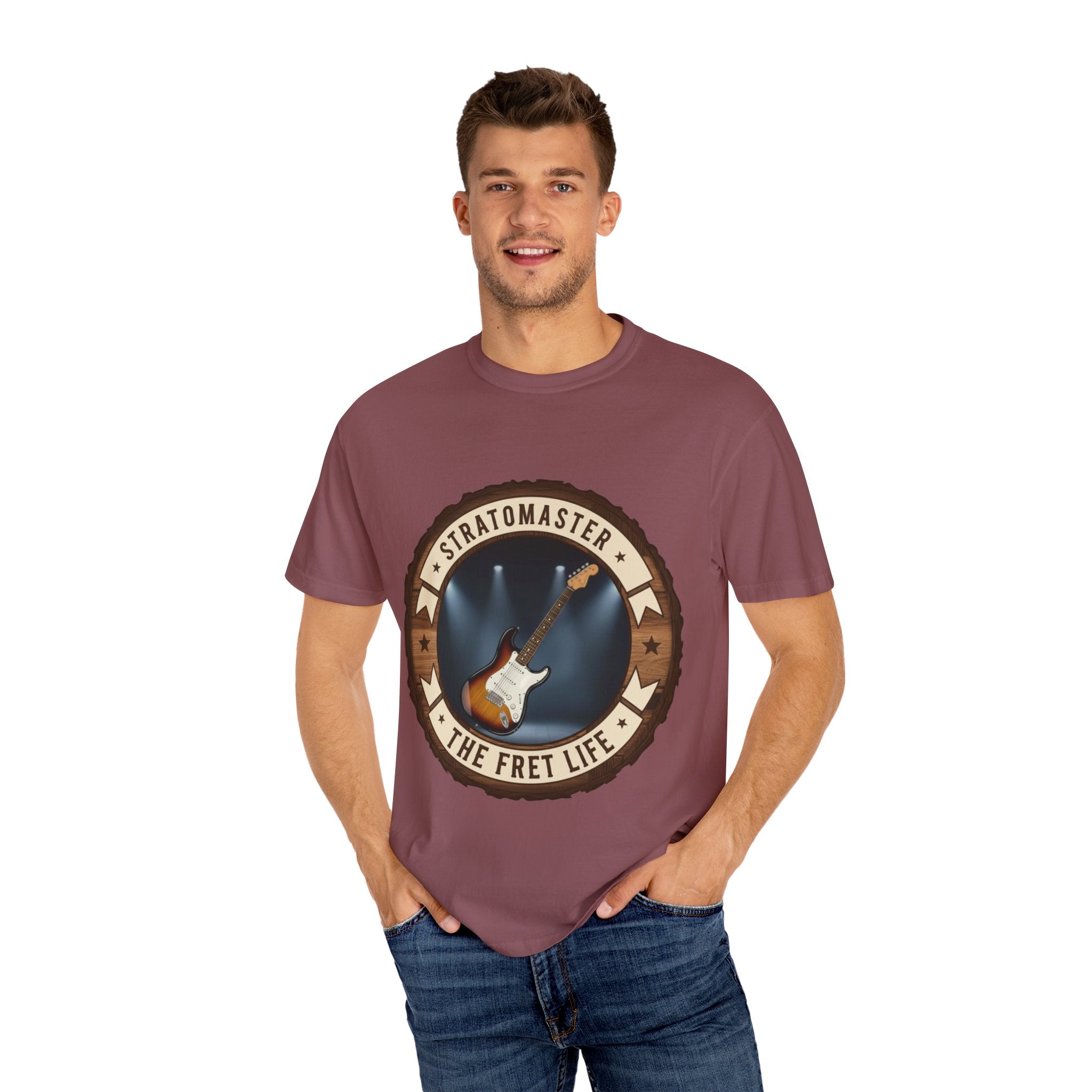 Stratomaster Tee | Fender Stratocaster Electric Guitar Fan Shirt