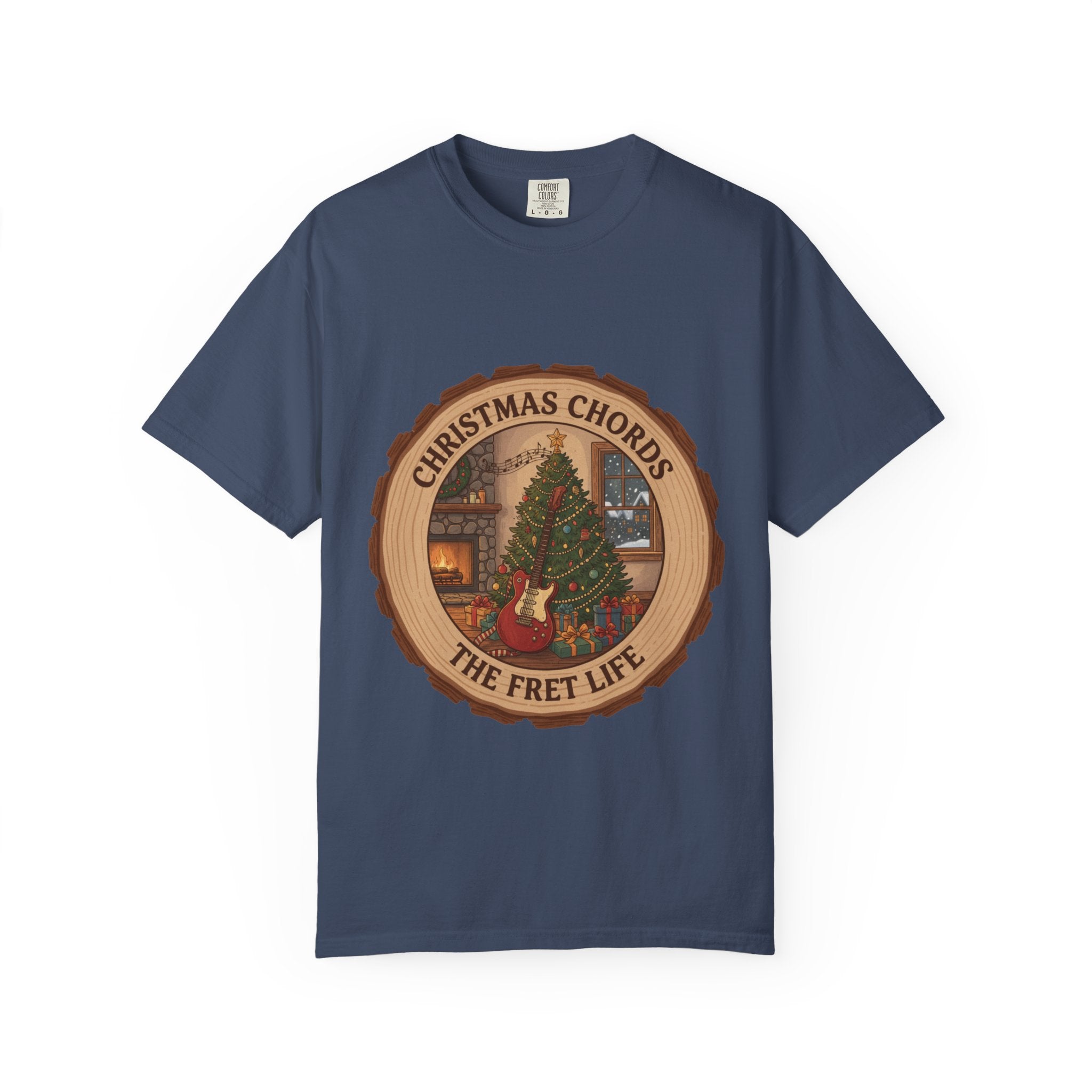 Christmas Chords T-Shirt | Holiday Music Guitar Tee