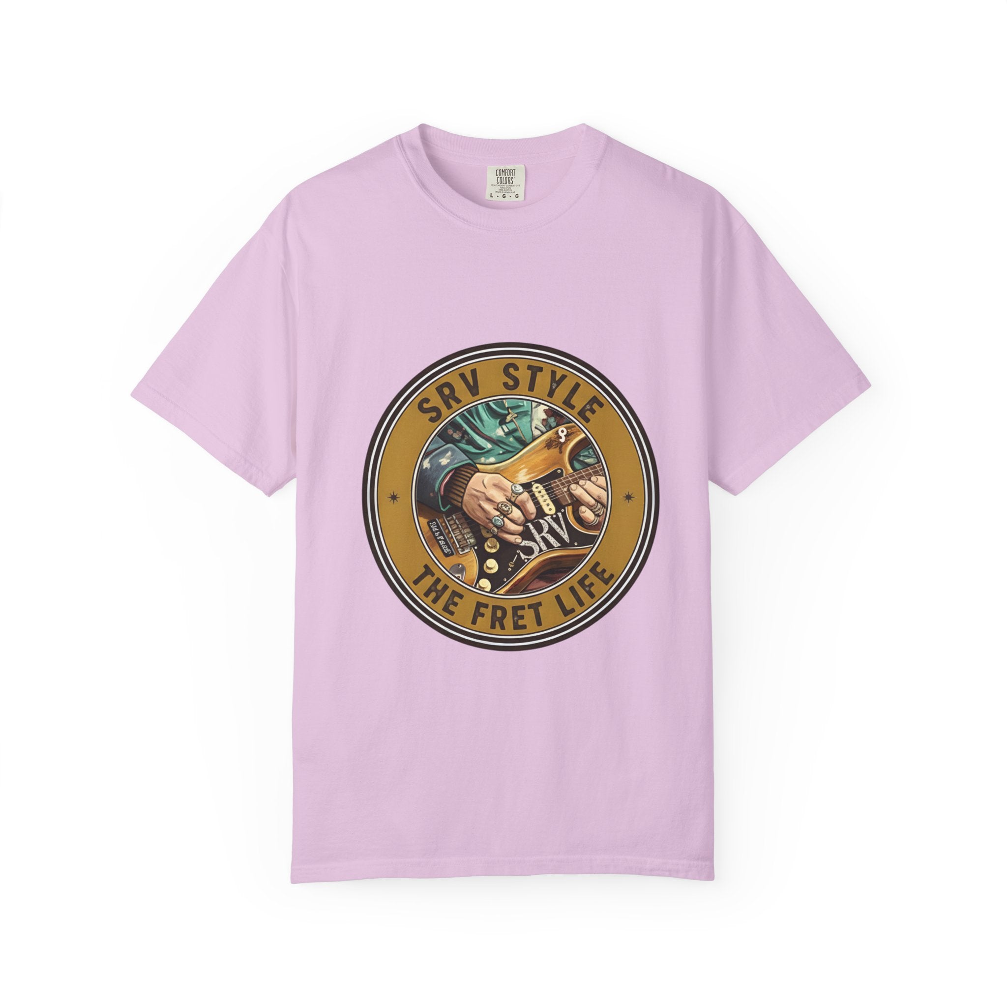 SRV Style T-Shirt |Blues Guitar Fan Tee