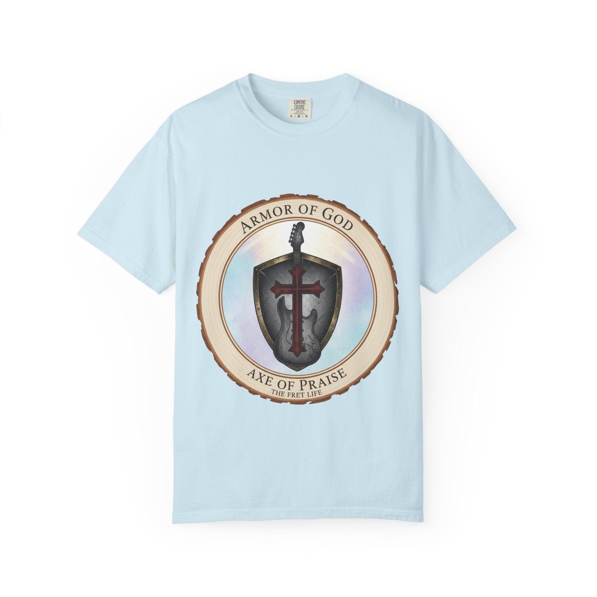 Armor of God T-Shirt | Ephesians 6 Christian Guitarist Tee