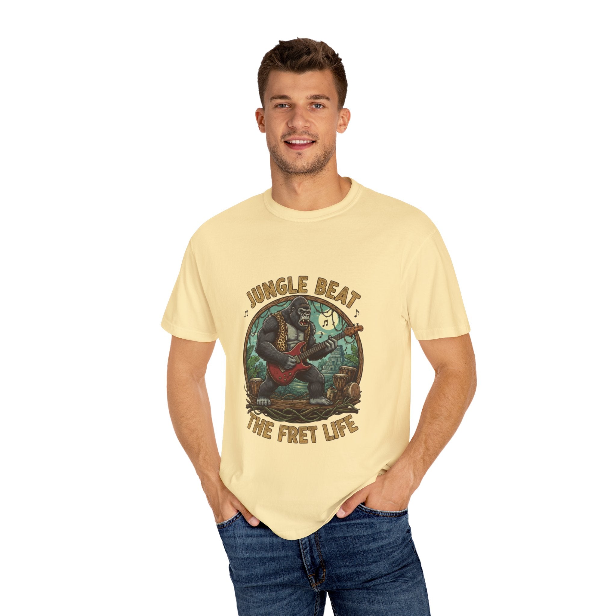 Jungle Beat: The Gorilla Guitarist Tee