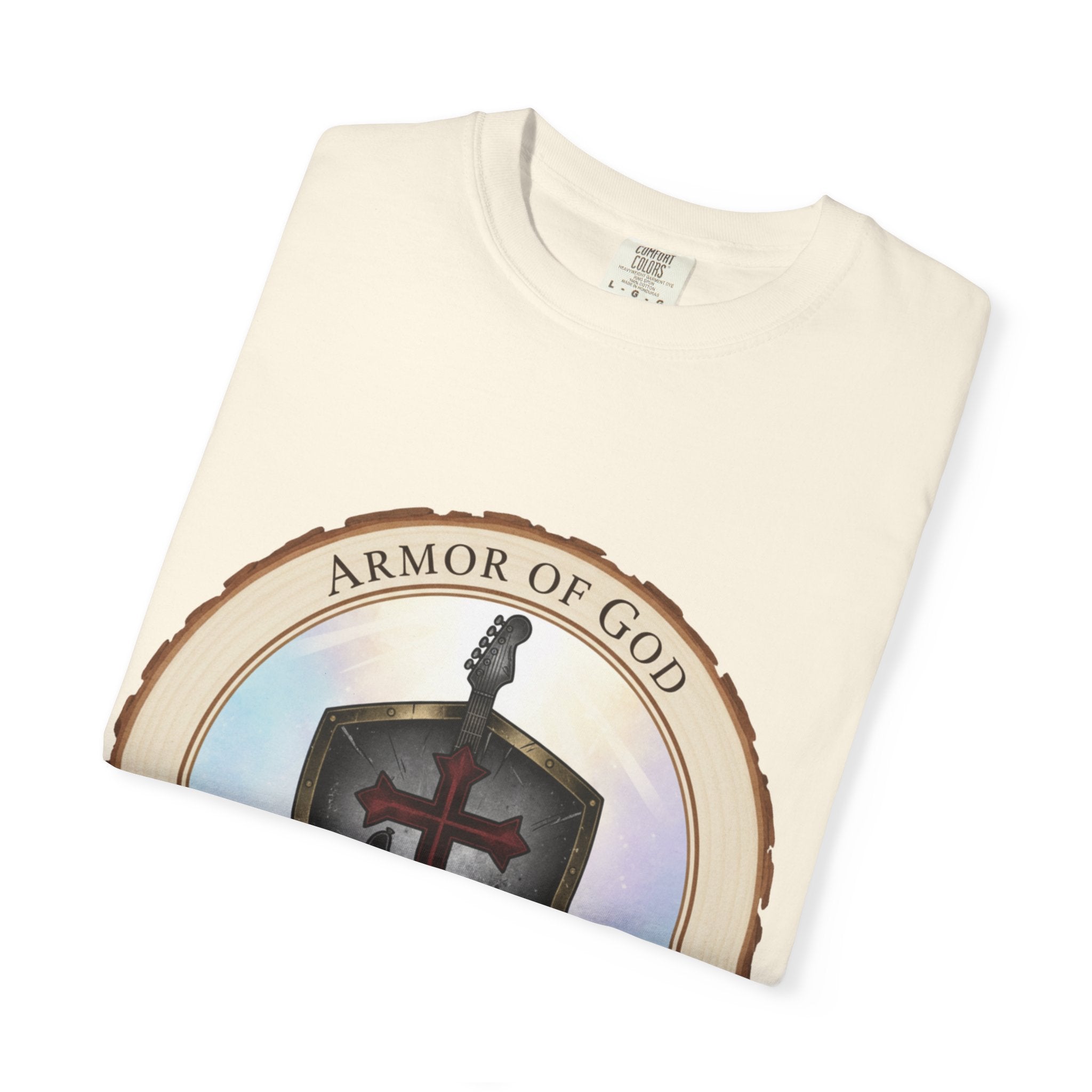 Armor of God T-Shirt | Ephesians 6 Christian Guitarist Tee