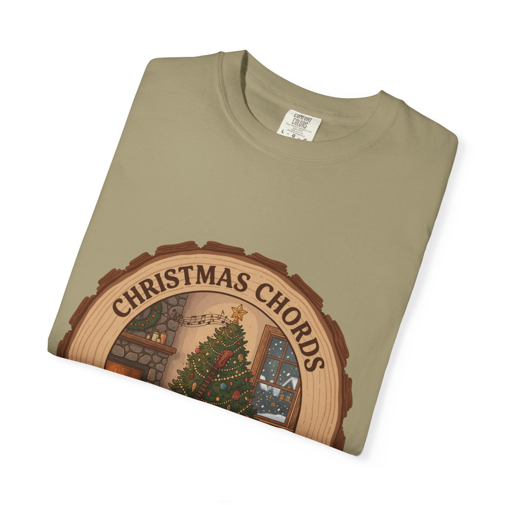 Christmas Chords T-Shirt | Holiday Music Guitar Tee