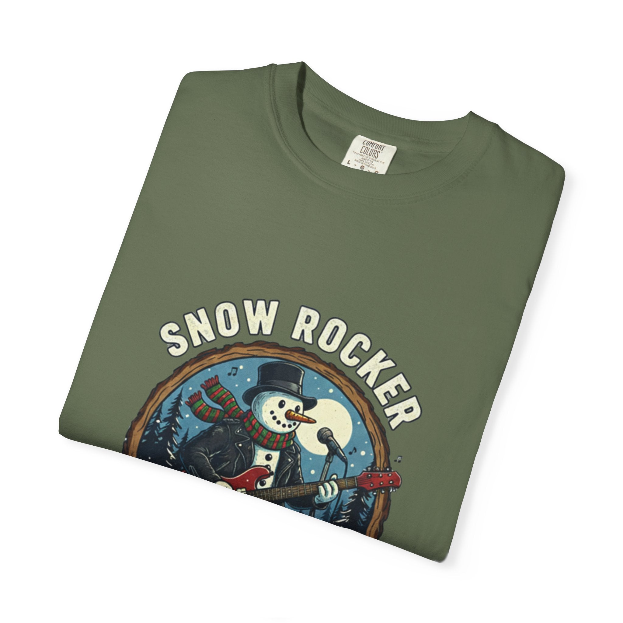 Snow Rocker: Frosty's Fret Life Winter Jam Tee