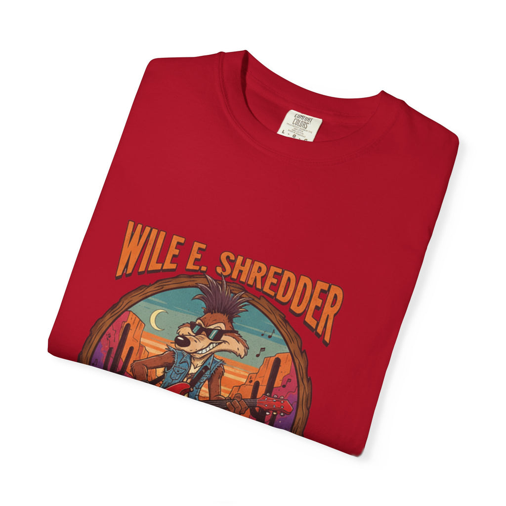 Wile E Shredder Desert Guitar - Graphic T-Shirt