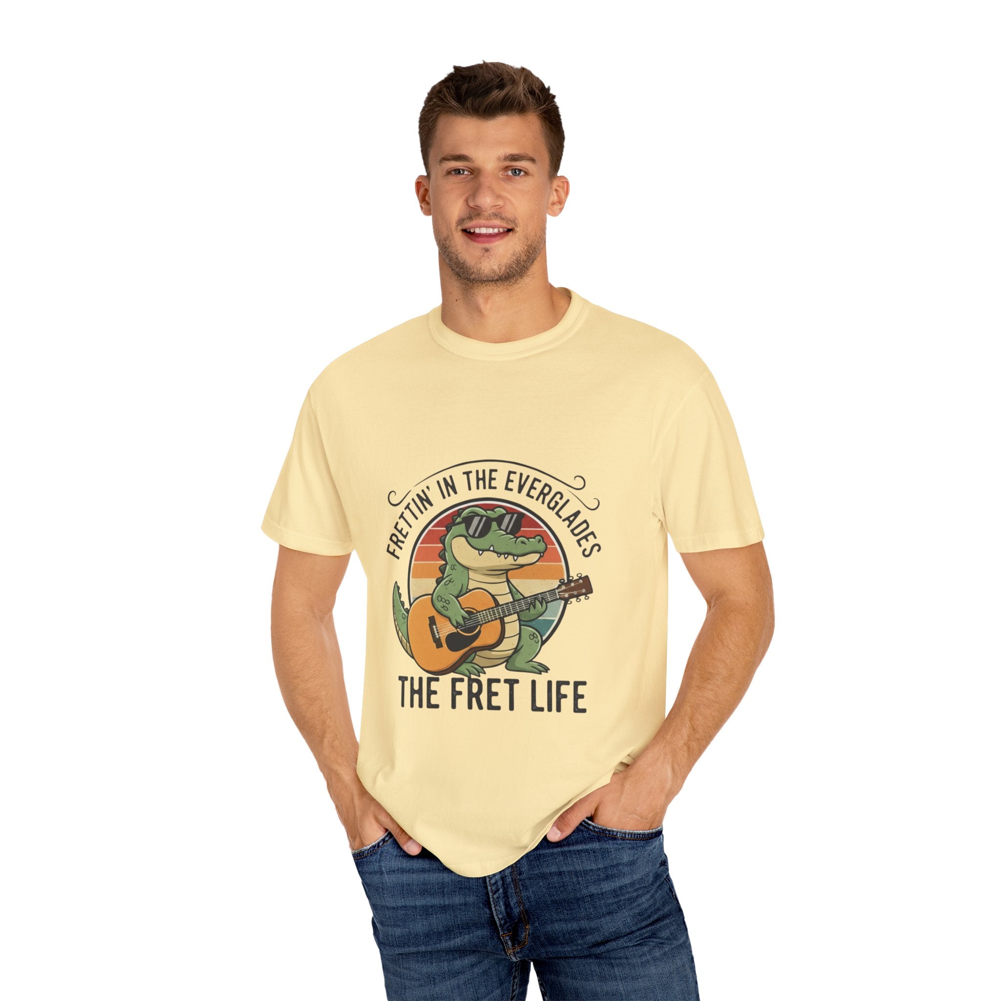 Frettin' in the Everglades: The Gator Guitarist Tee