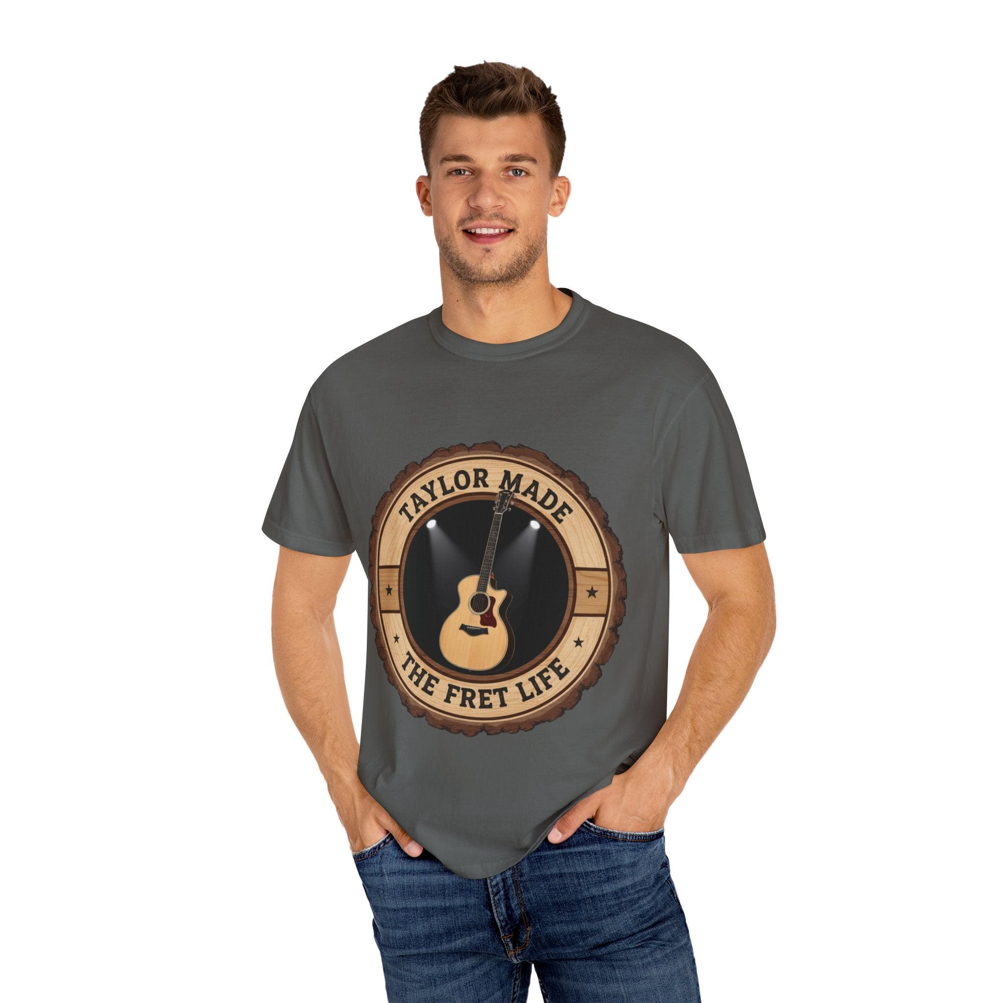 Taylor Made Tee | Modern Acoustic Guitar Player Shirt