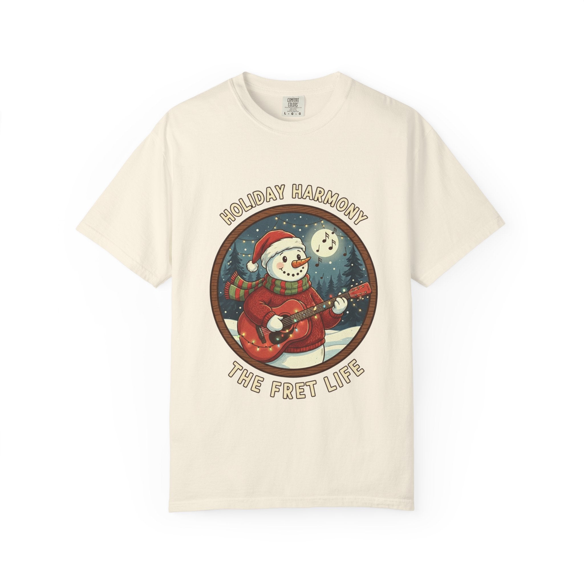 Holiday Harmony: Snowman's Festive Fret Life Tee