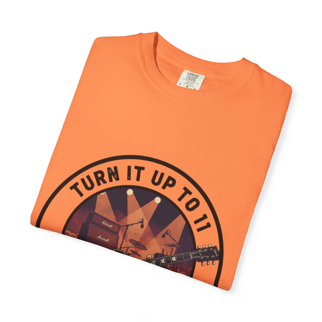 Turn it Up to 11 Unisex Guitar T-Shirt - Music Lover Gift Idea