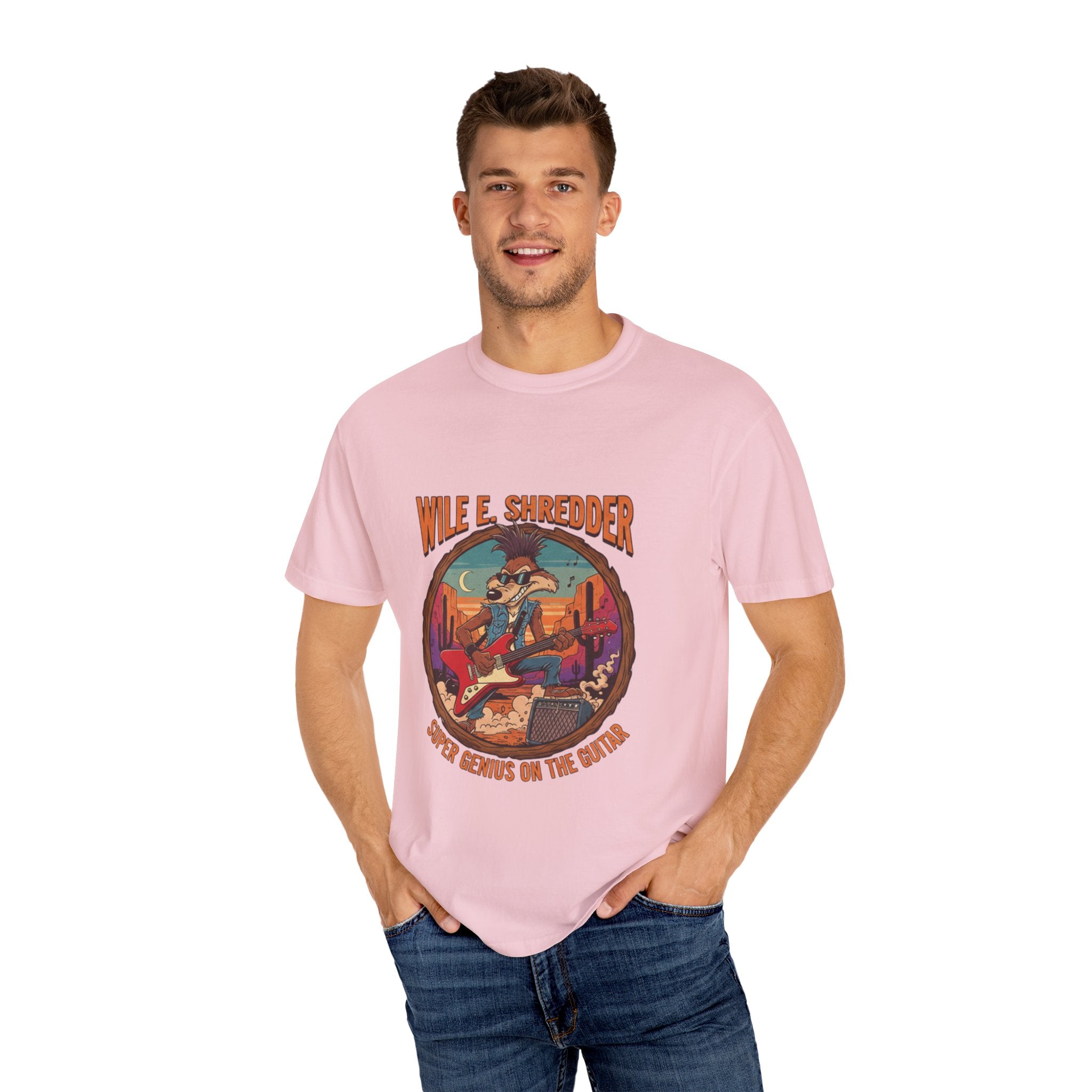 Wile E Shredder Desert Guitar - Graphic T-Shirt
