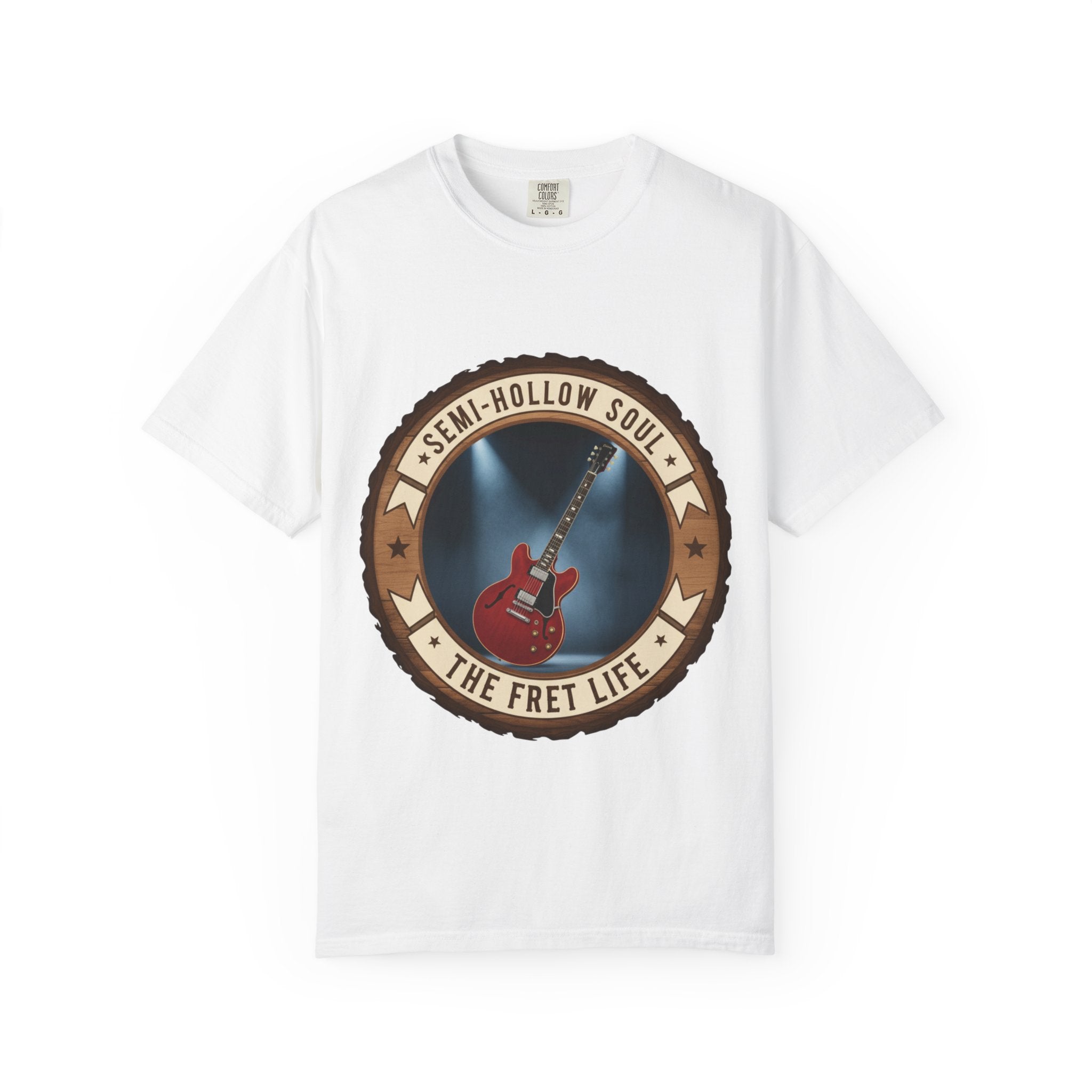 Semi-Hollow Soul Tee | Gibson ES-335 Blues Jazz Guitar Shirt