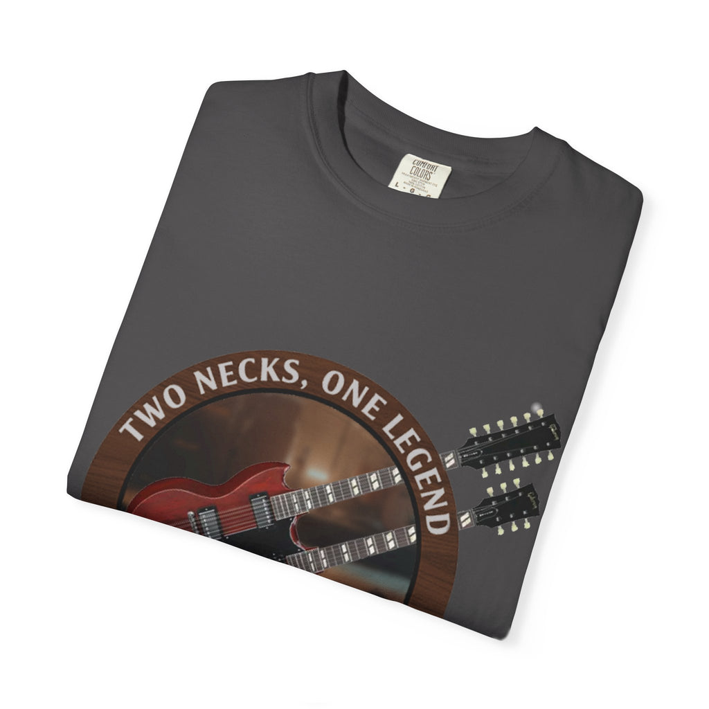 Double Neck T-Shirt | LZ Guitar Legend Tee