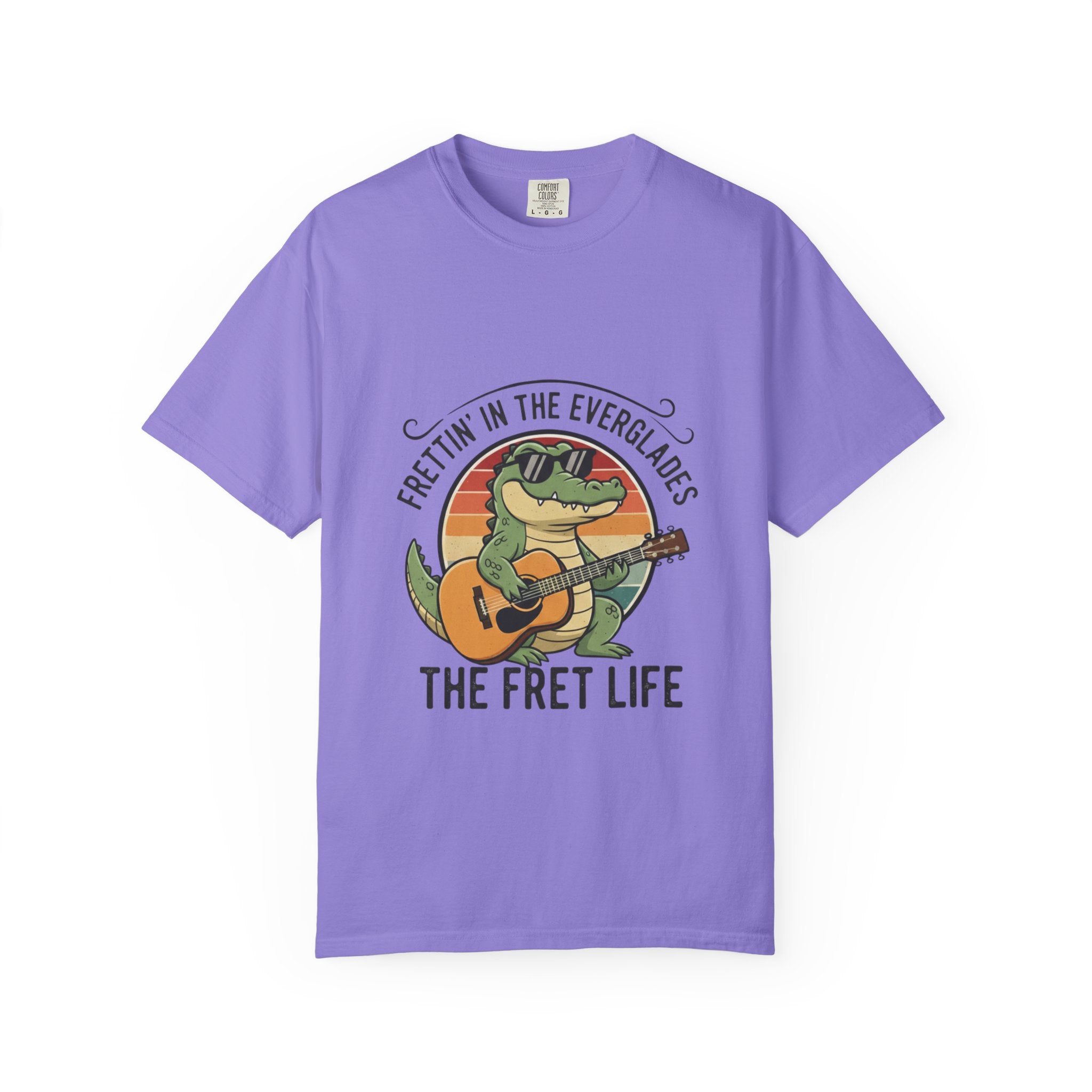 Frettin' in the Everglades: The Gator Guitarist Tee