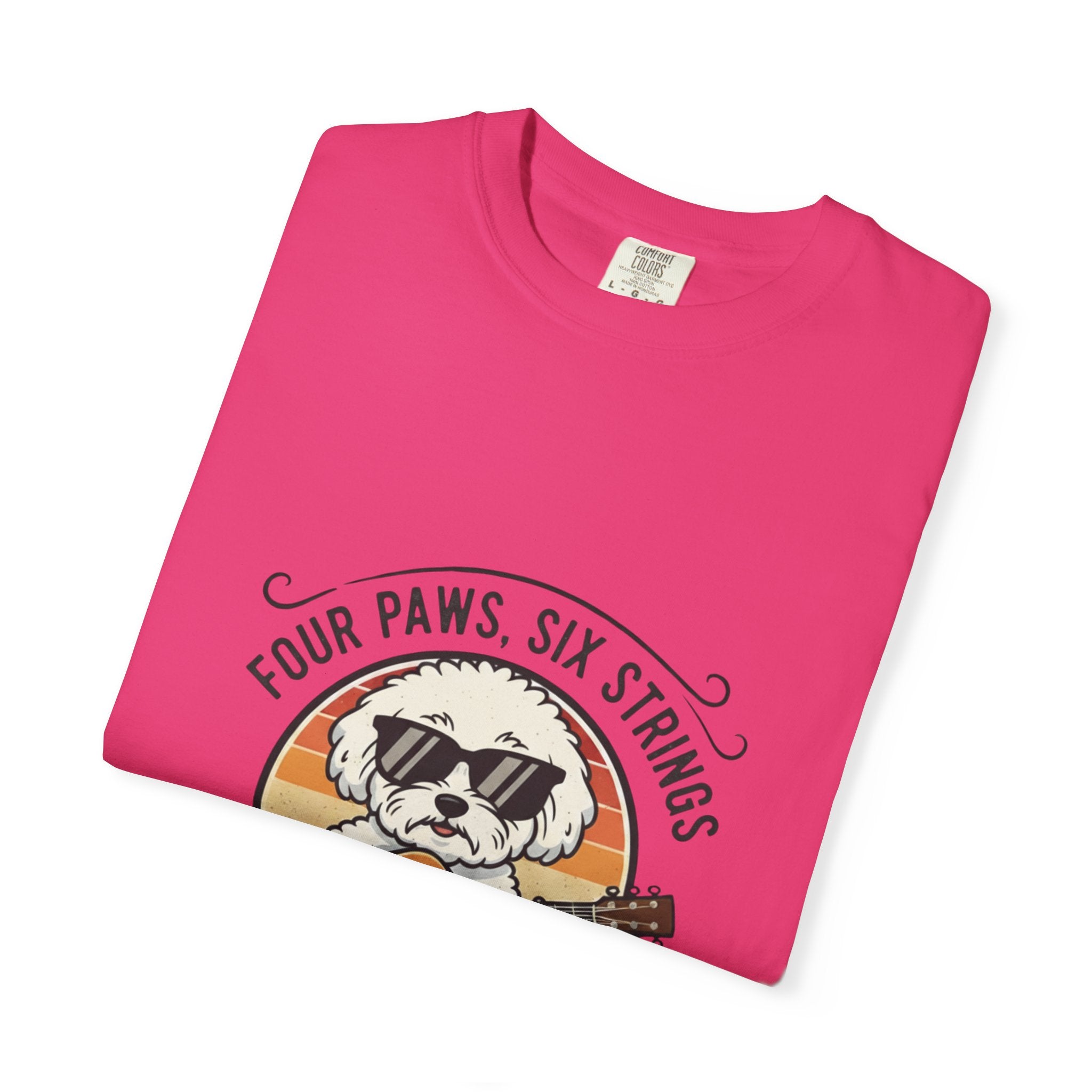 Four Paws, Six Strings: The Dog House Blues Tee