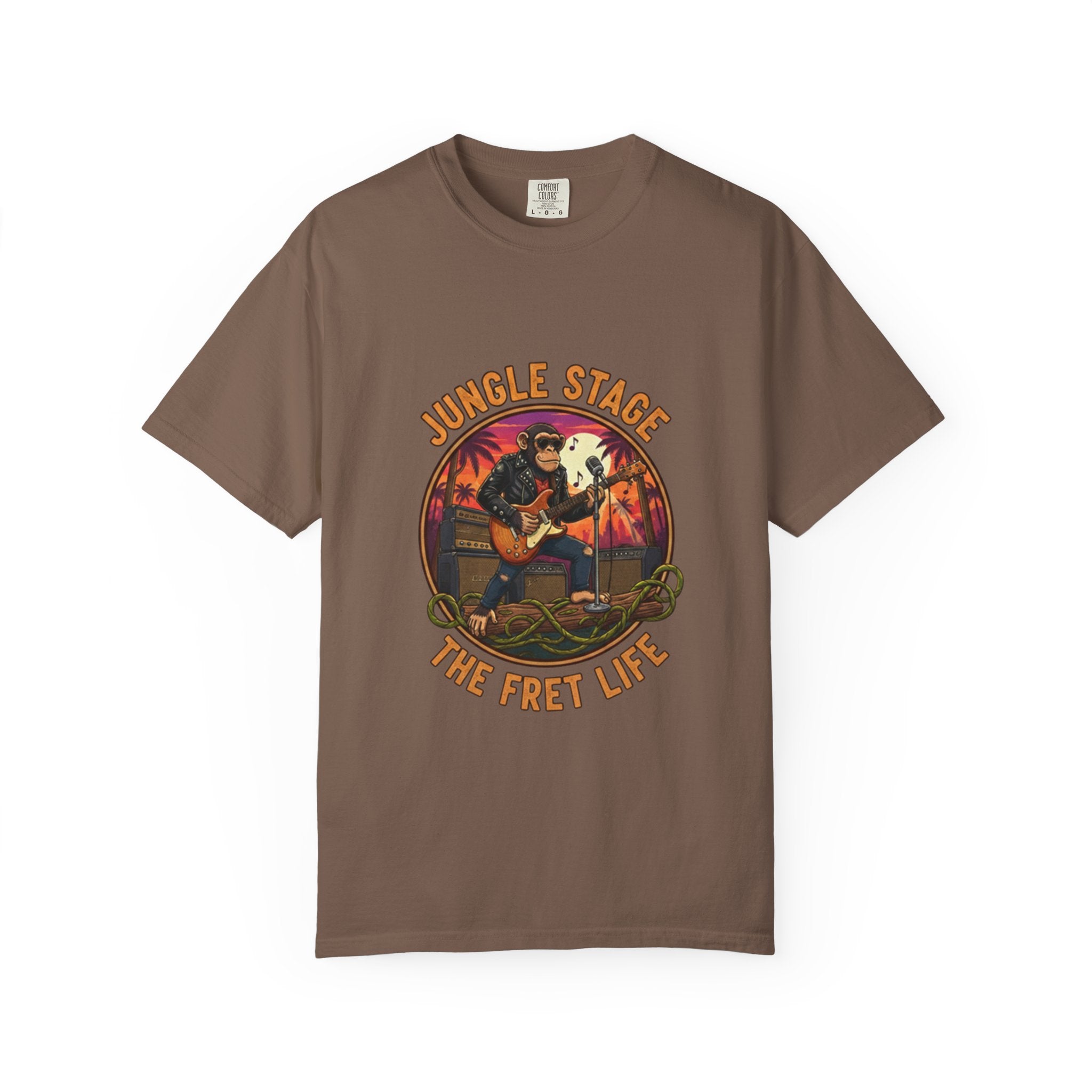 Jungle Stage: Primate Riffs Fret Life Tee