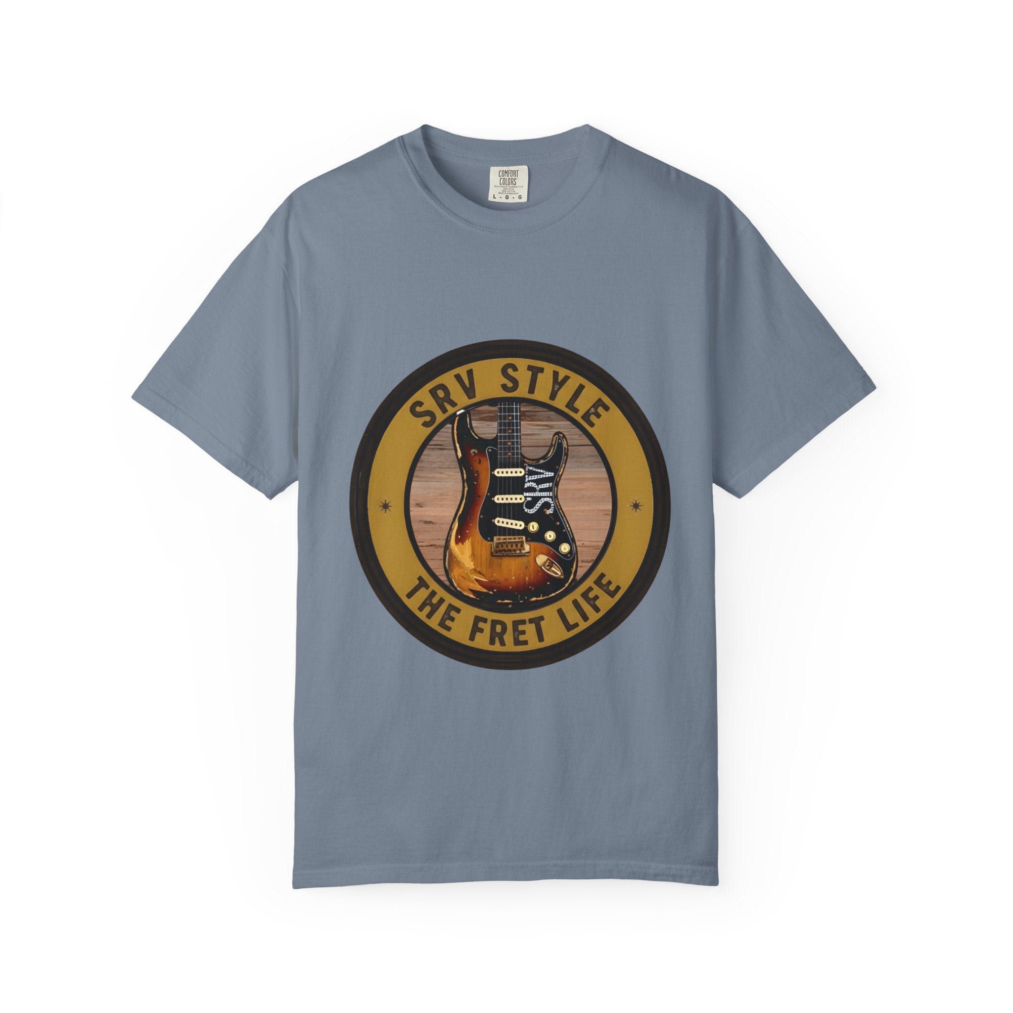 SRV Style Tee | Blues Guitar Fan T-Shirt