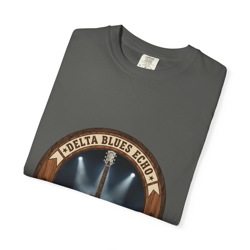 Delta Blues Echo Tee | Resonator Guitar Slide Player Shirt