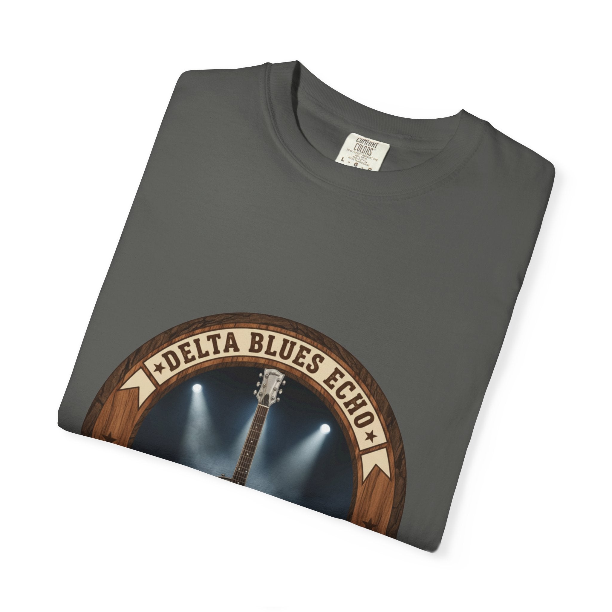 Delta Blues Echo Tee | Resonator Guitar Slide Player Shirt