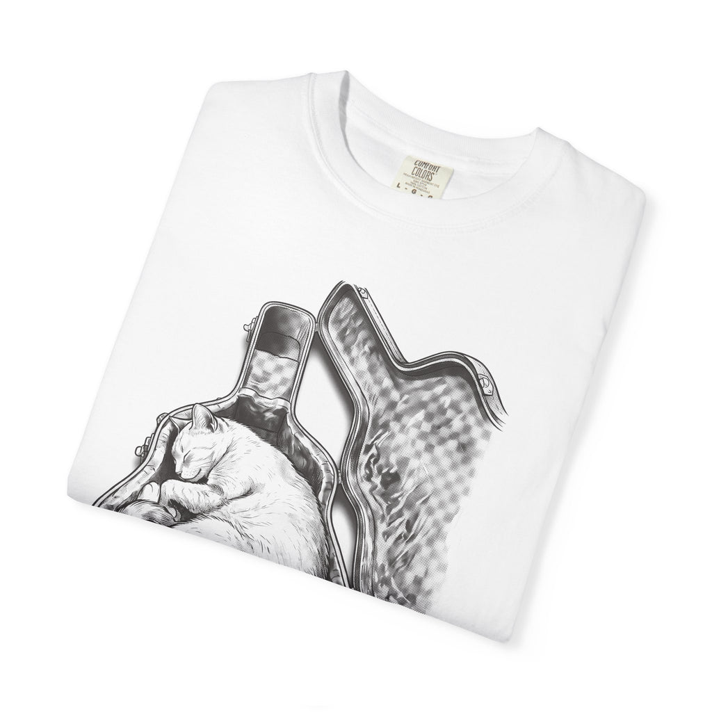 Cat Asleep in Case T-Shirt
