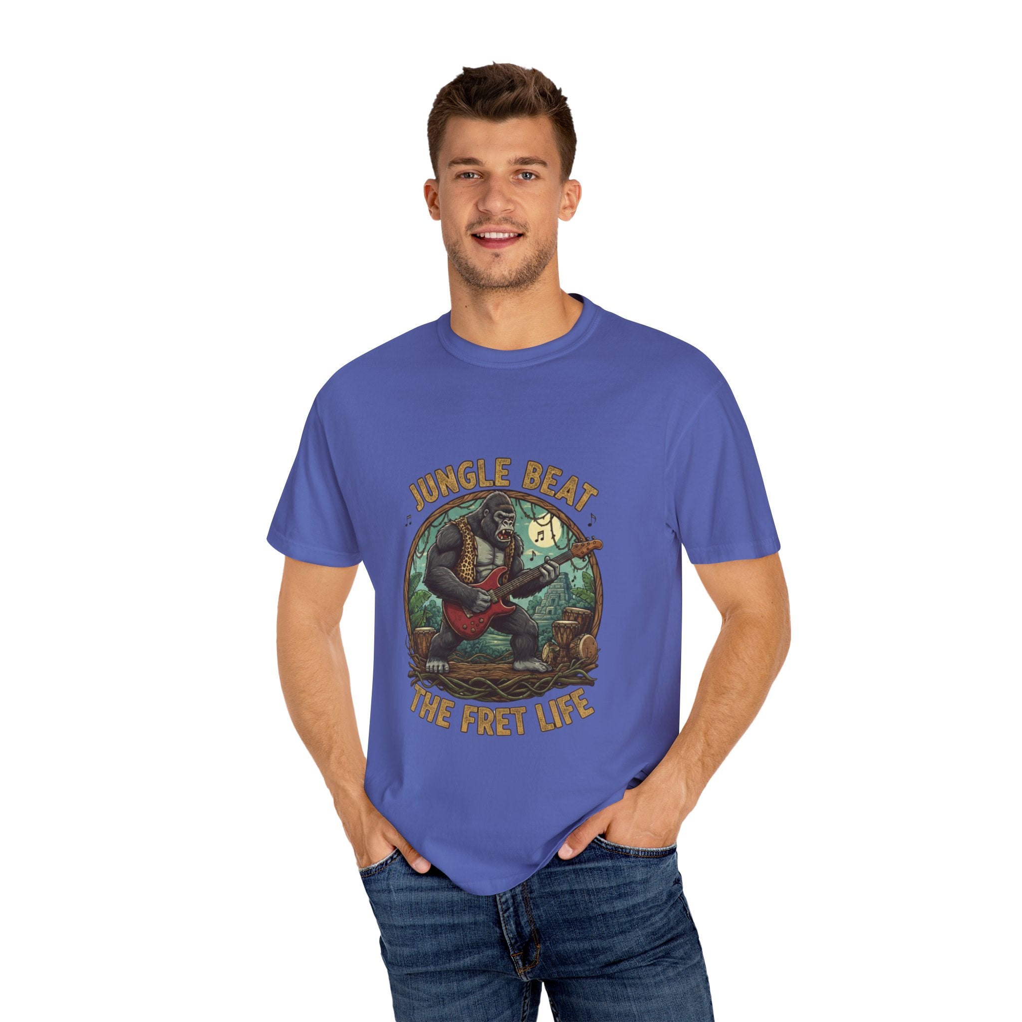 Jungle Beat: The Gorilla Guitarist Tee