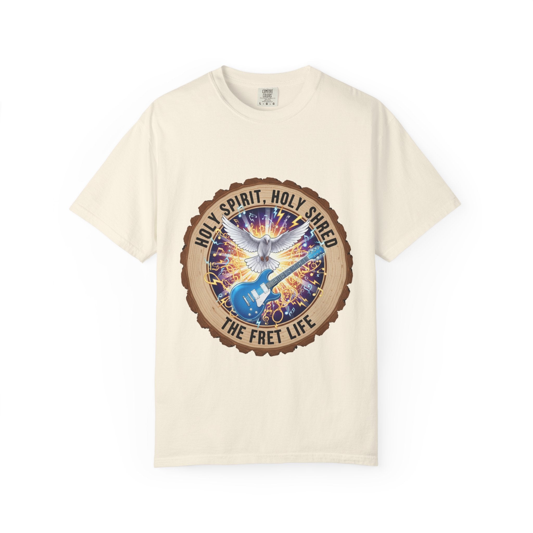 Holy Spirit Holy Shred T-Shirt | Christian Guitar Worship Tee