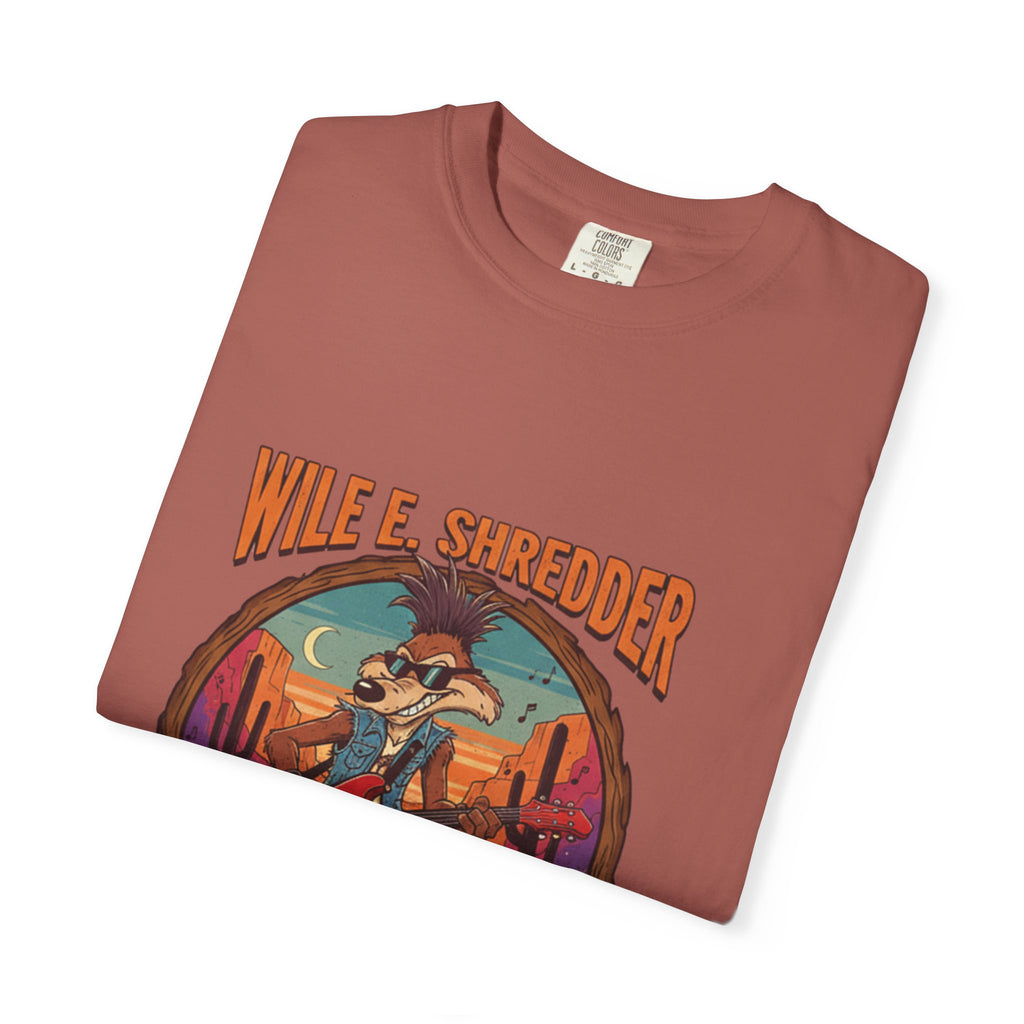 Wile E Shredder Desert Guitar - Graphic T-Shirt