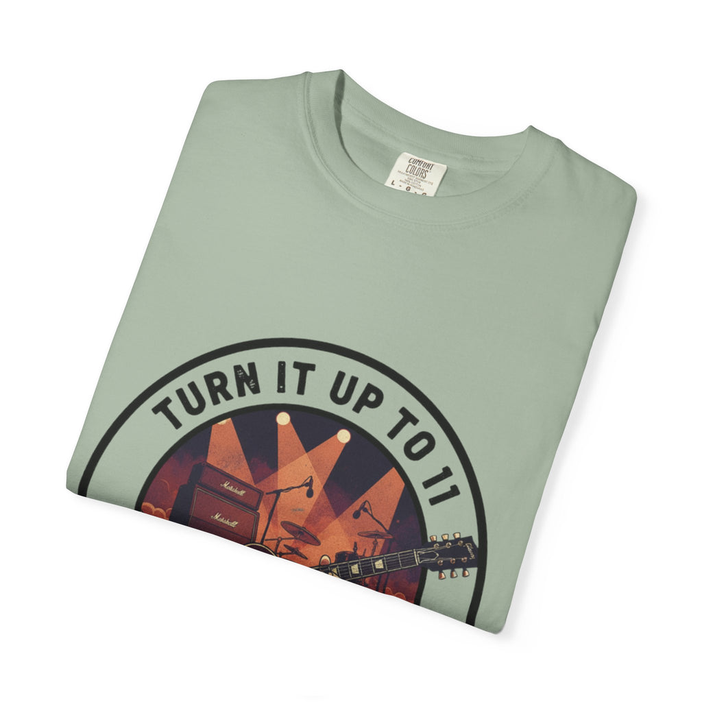 Turn it Up to 11 Unisex Guitar T-Shirt - Music Lover Gift Idea