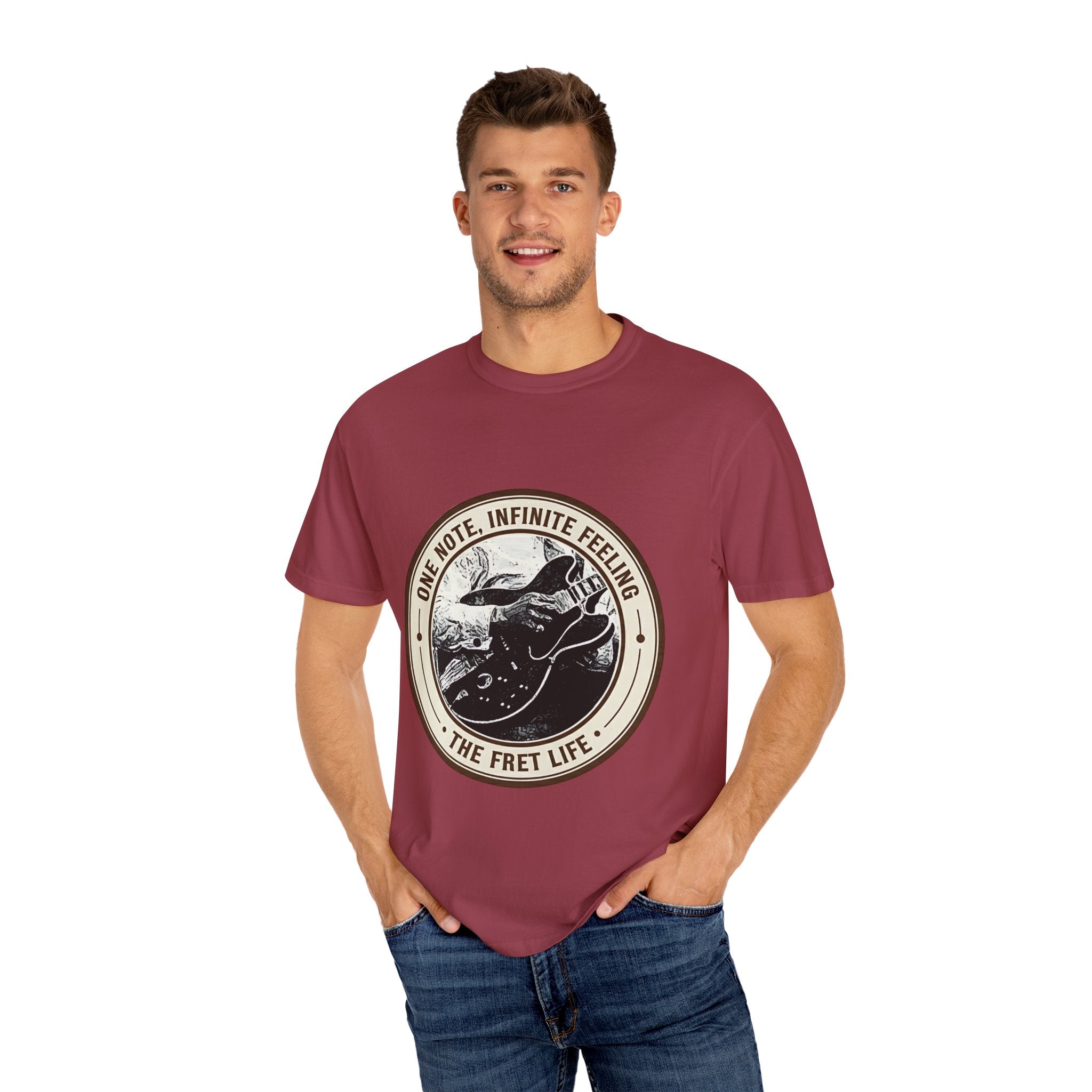 Lucille Blues T-Shirt | BBK's ES-355 Guitar Fan Tee