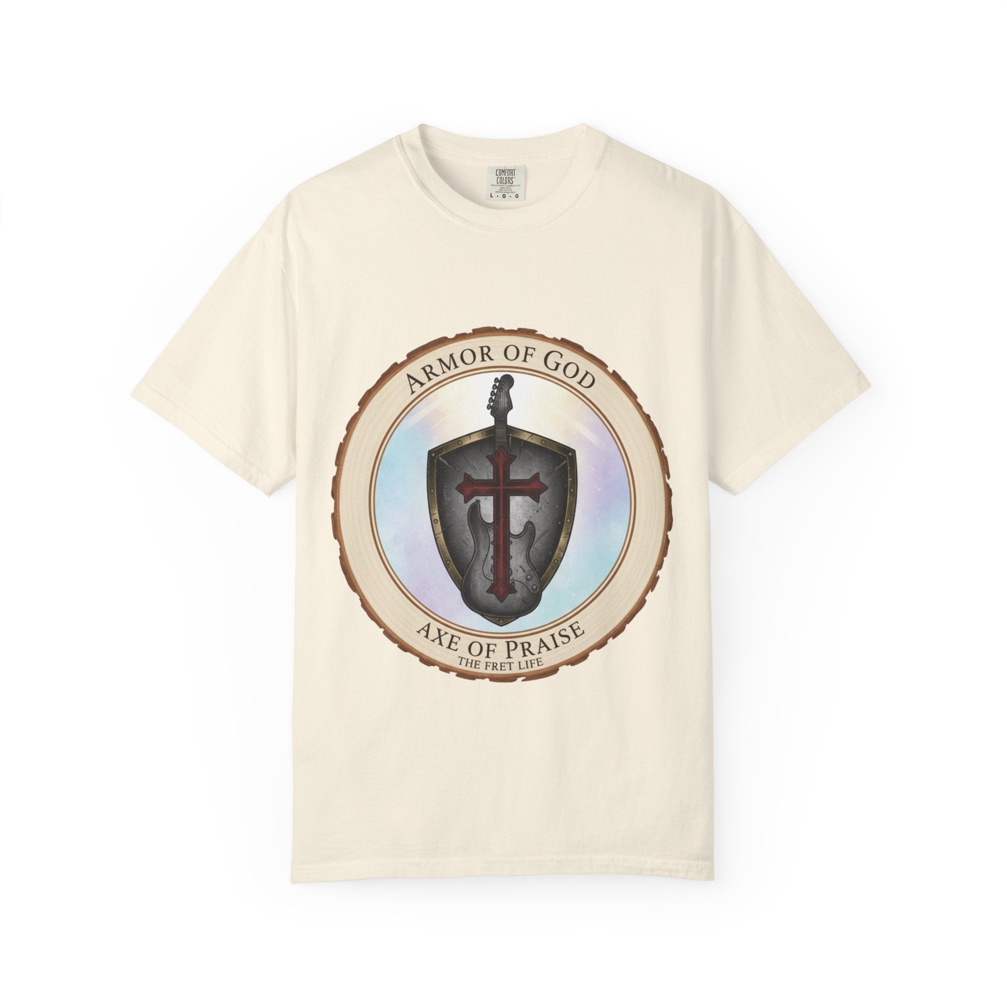 Armor of God T-Shirt | Ephesians 6 Christian Guitarist Tee