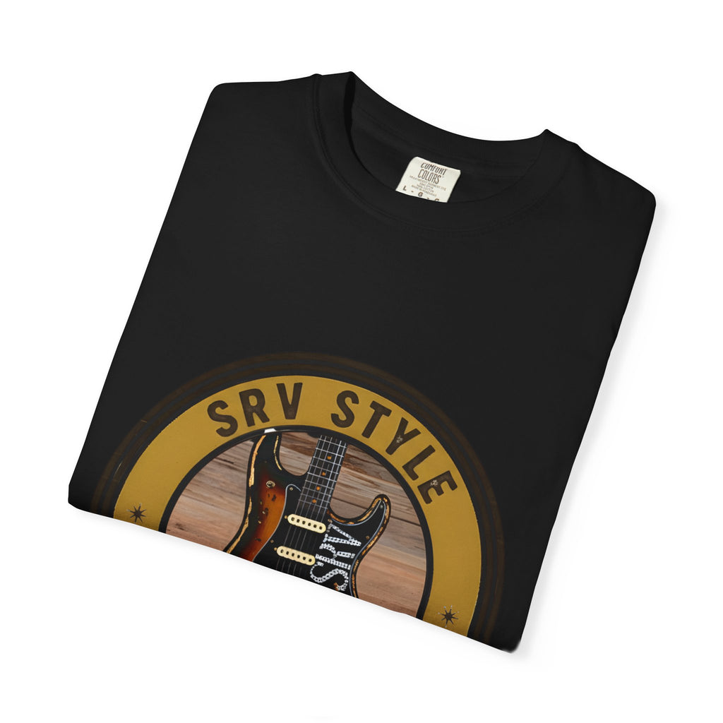 SRV Style Tee | Blues Guitar Fan T-Shirt