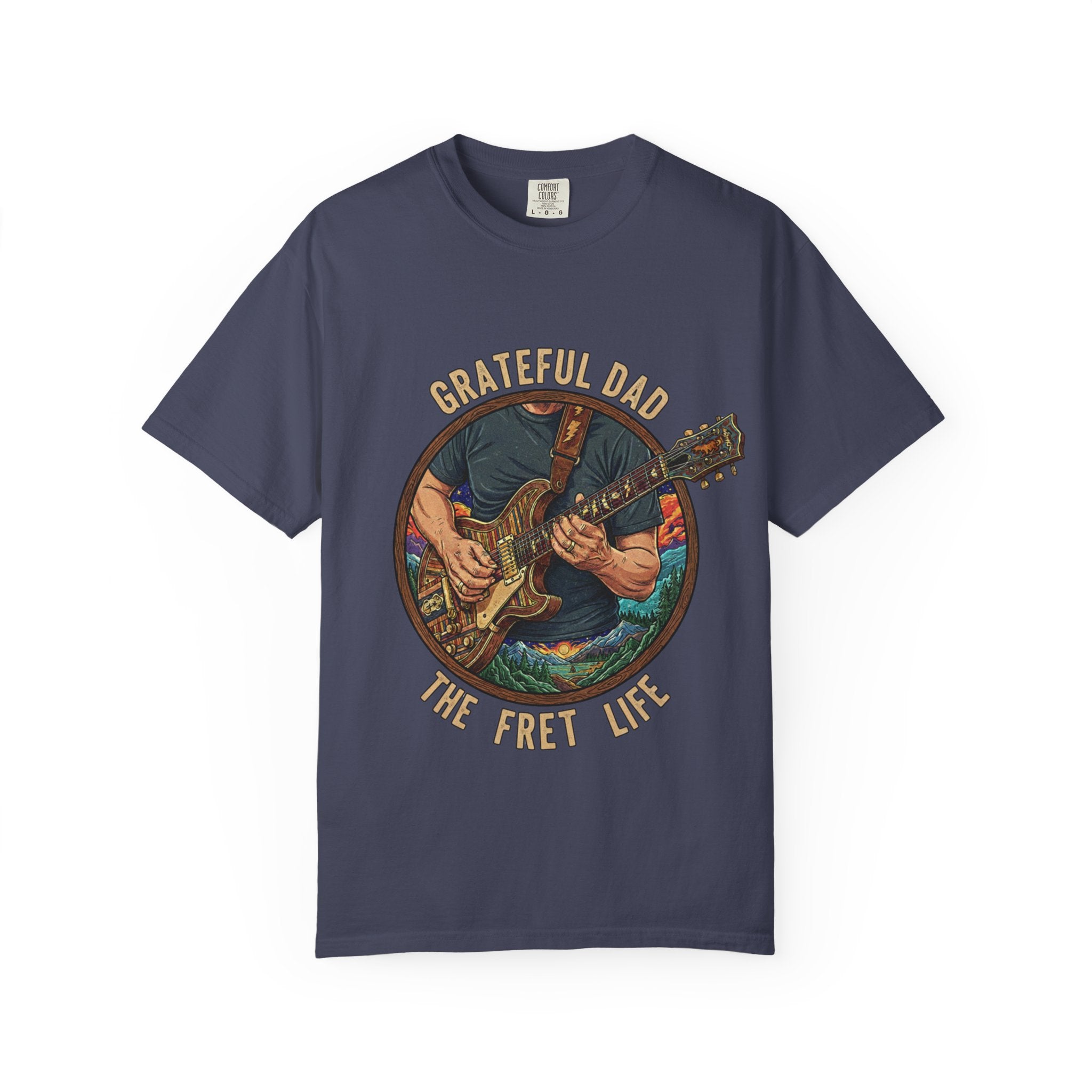Grateful Dad: The Fret Life Jam Band T-Shirt