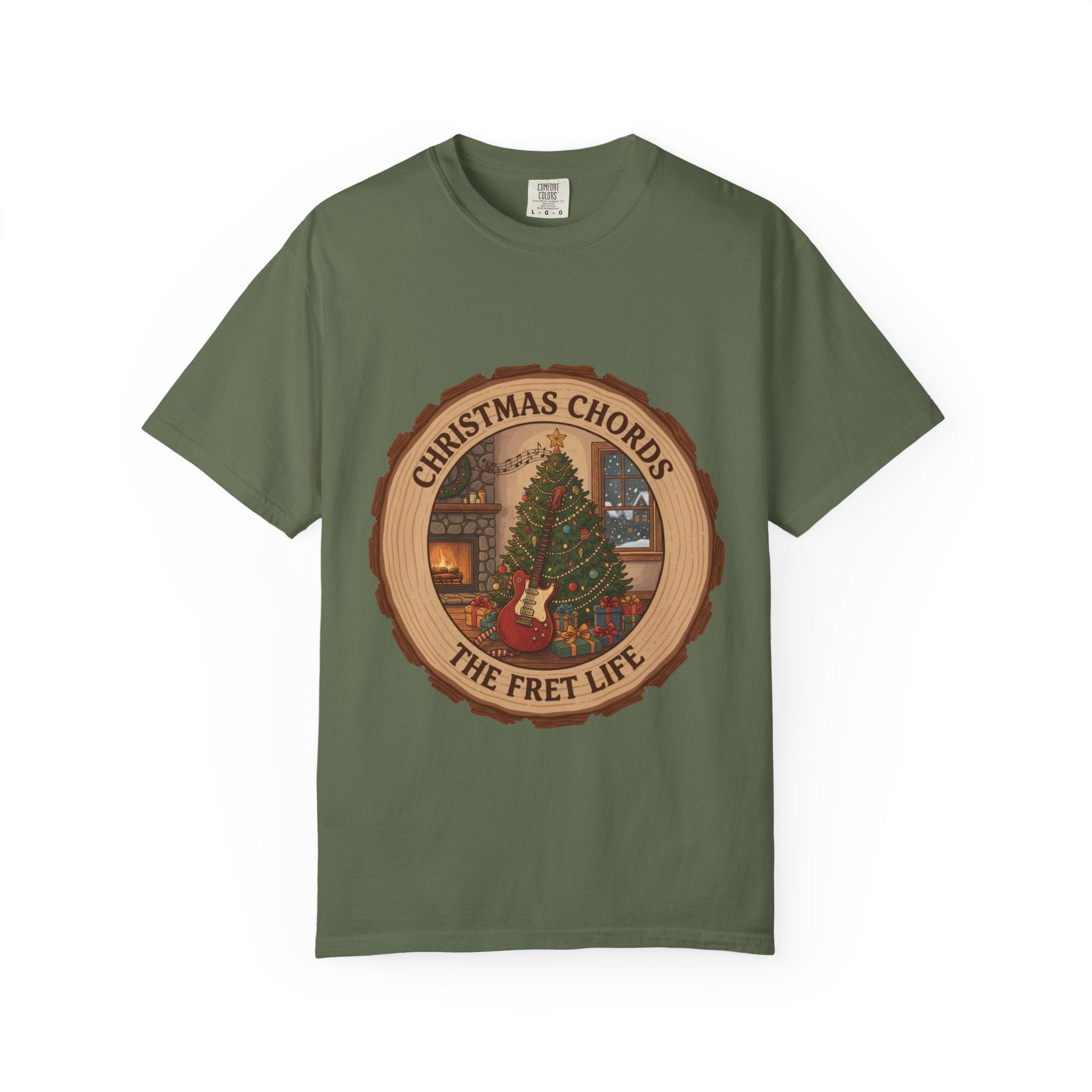 Christmas Chords T-Shirt | Holiday Music Guitar Tee
