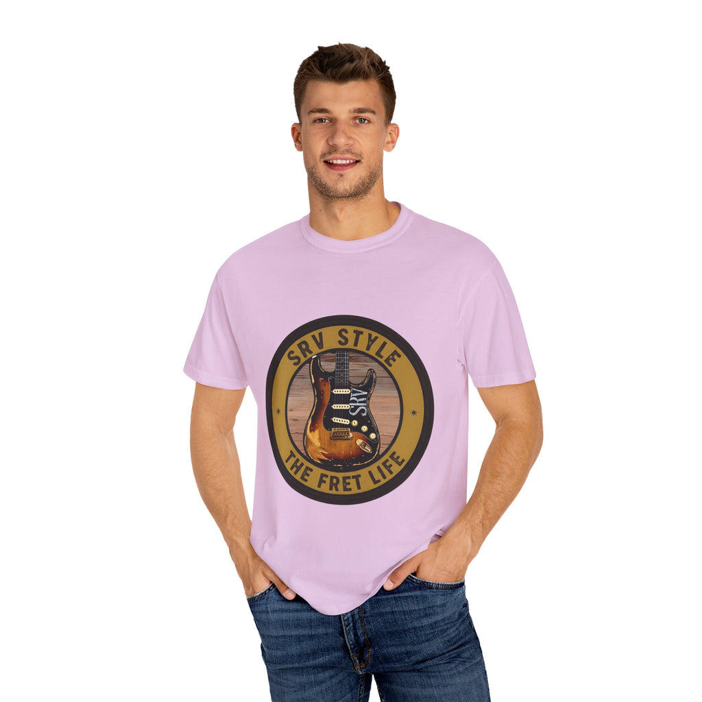 SRV Style Tee | Blues Guitar Fan T-Shirt
