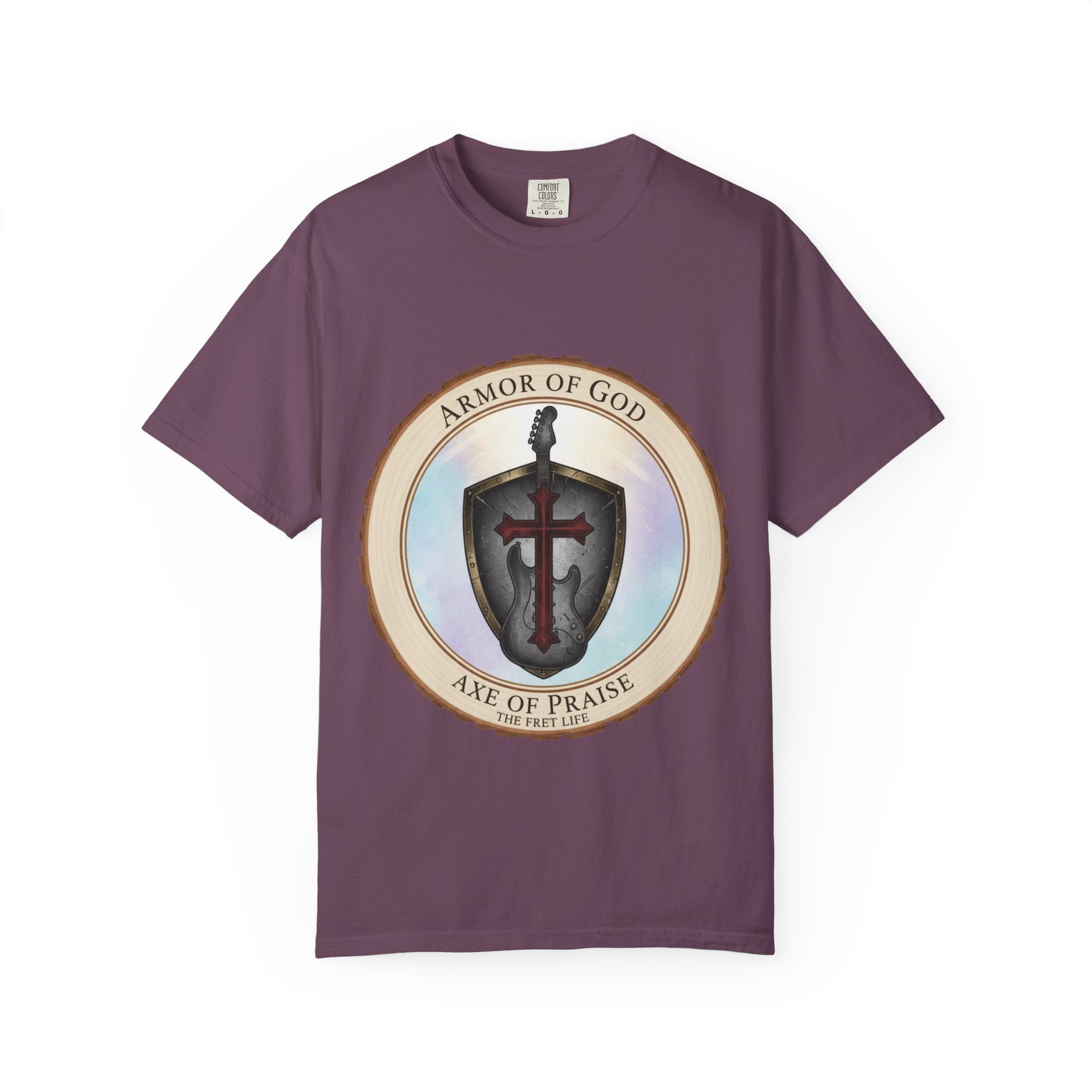 Armor of God T-Shirt | Ephesians 6 Christian Guitarist Tee
