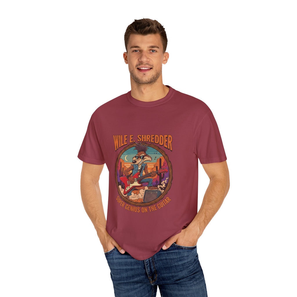 Wile E Shredder Desert Guitar - Graphic T-Shirt