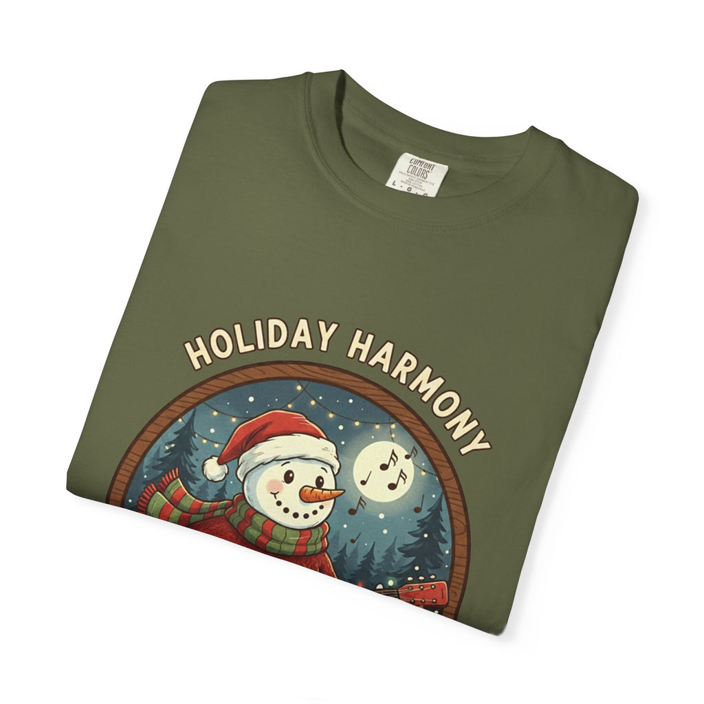 Holiday Harmony: Snowman's Festive Fret Life Tee