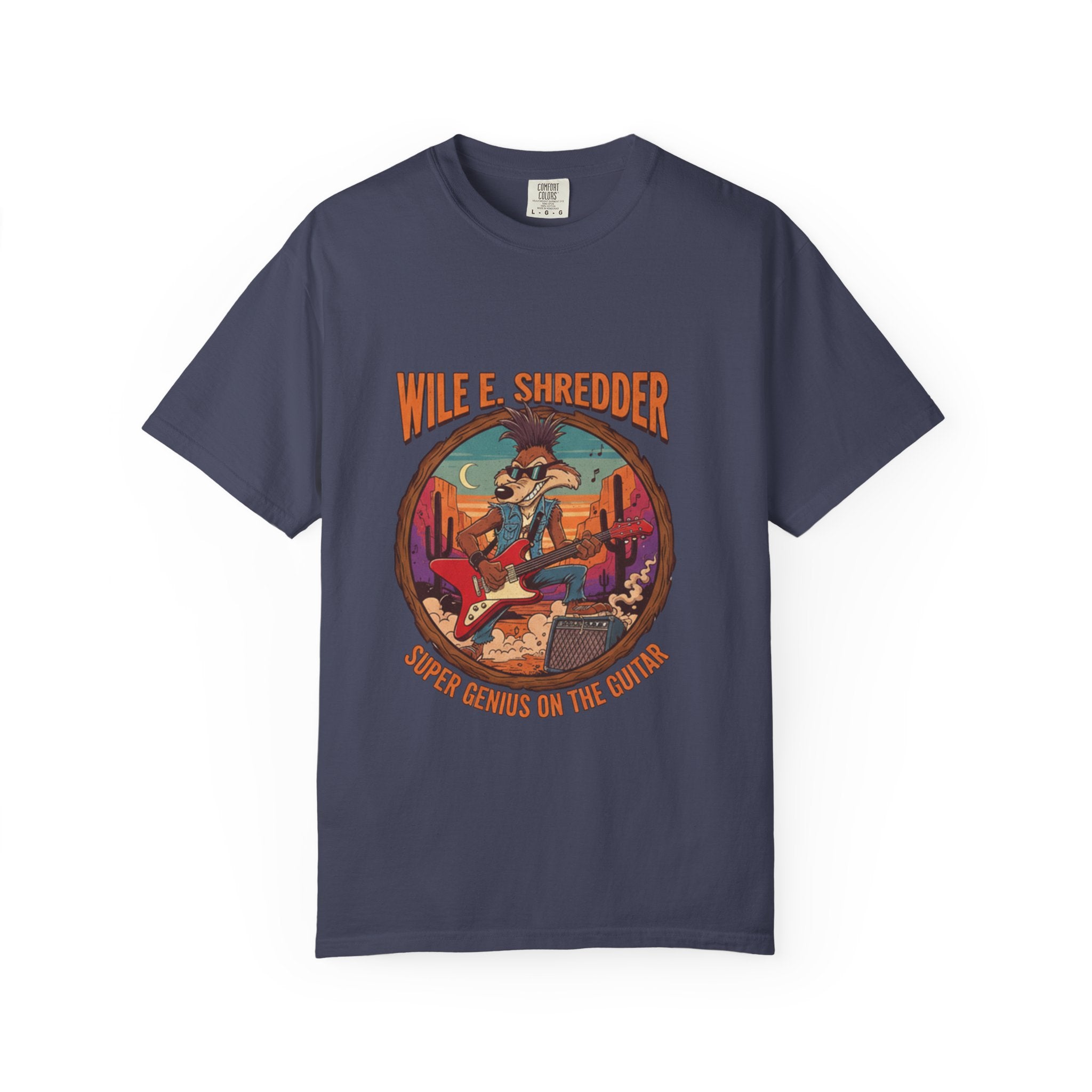Wile E Shredder Desert Guitar - Graphic T-Shirt